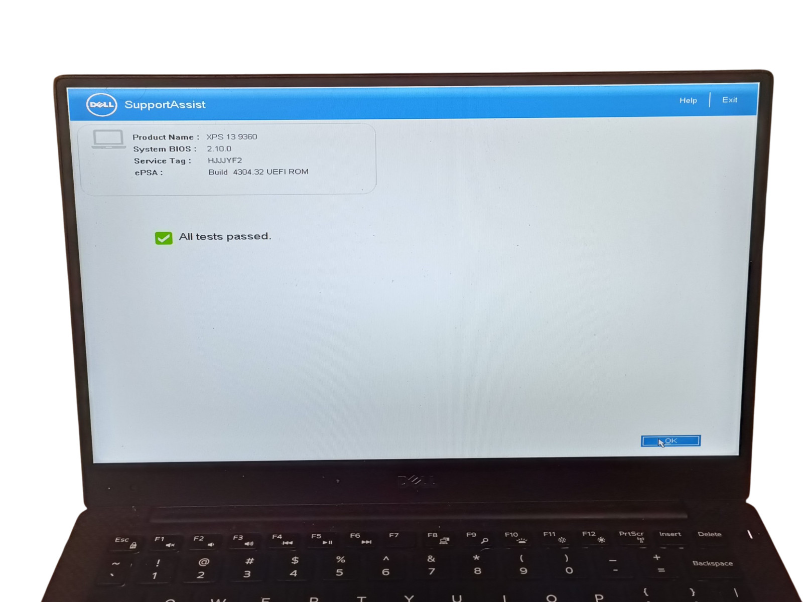 Dell XPS 13 9360 sku6708 i5-7200U 3.1 GHz 8GB RAM Win 10 No SSD No A/C Tested
