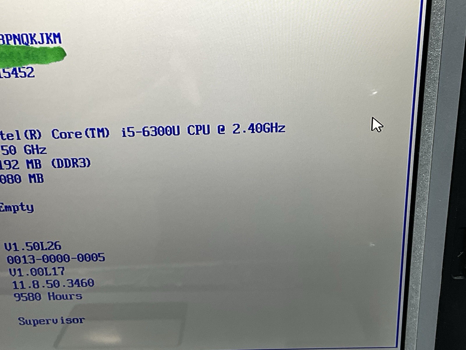 Panasonic Toughbook CF-33 i5-6TH GEN 2.4GHz 8GB RAM TOUCH