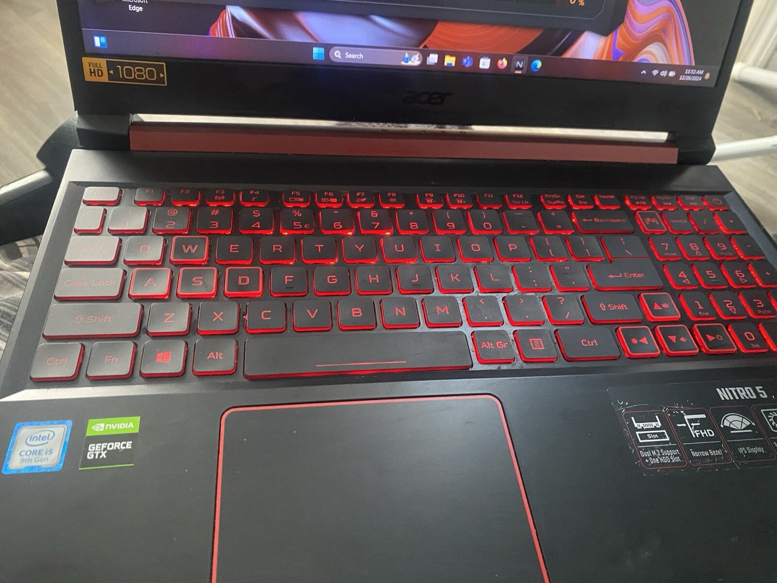Acer Nitro 5 15.6 Inch