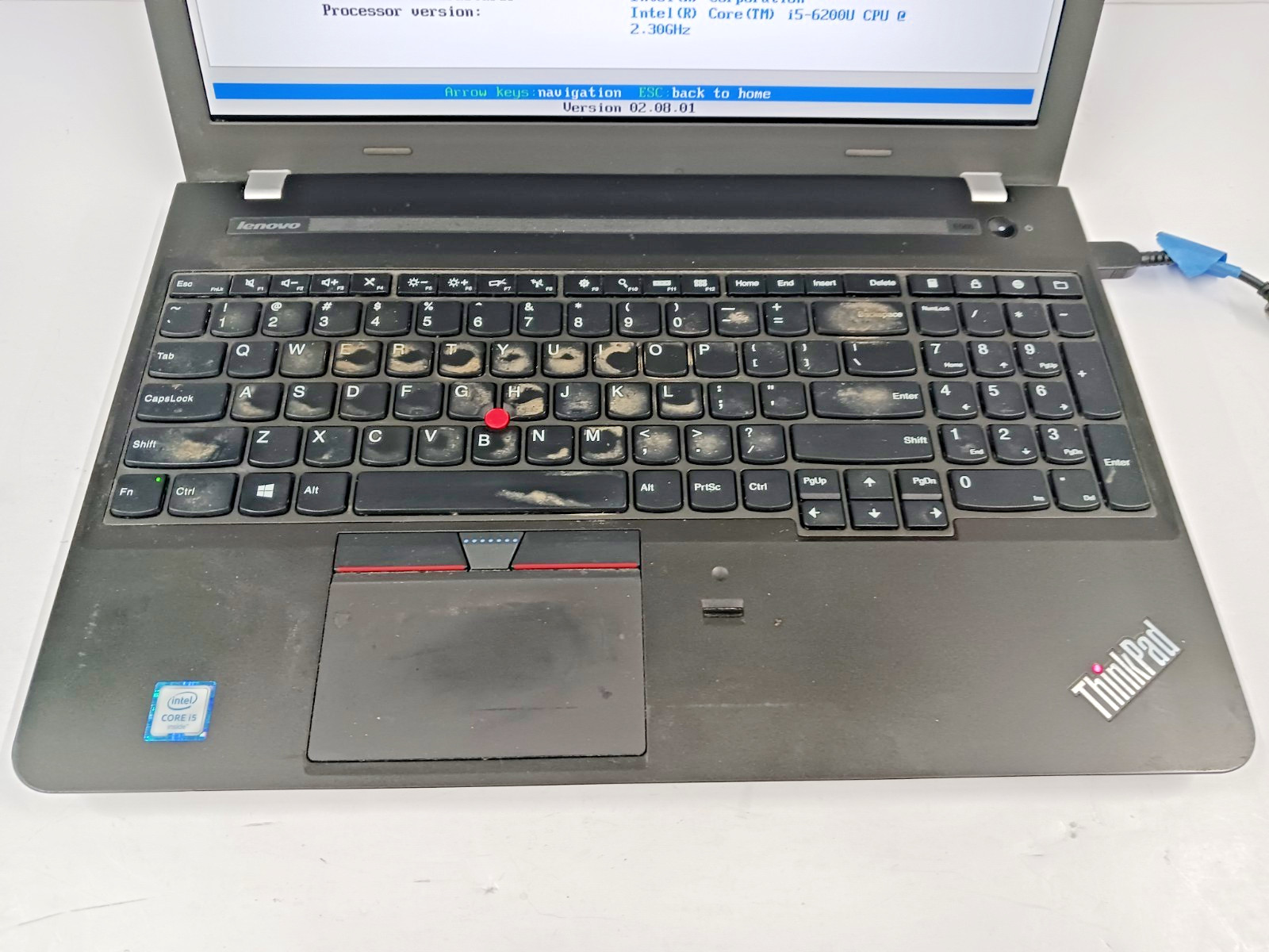 15.5″ Lenovo ThinkPad E560 Intel Core i5-6200 2.30GHz 16GB RAM 128 GB SSD, NO OS