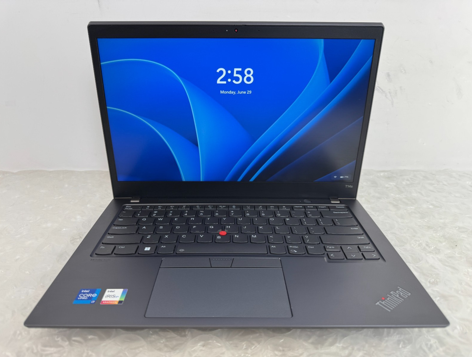 Lenovo ThinkPad T14s Gen 2 i7-1185G7 16GB 256GB 14″ FHD Win 11 Pro Laptop