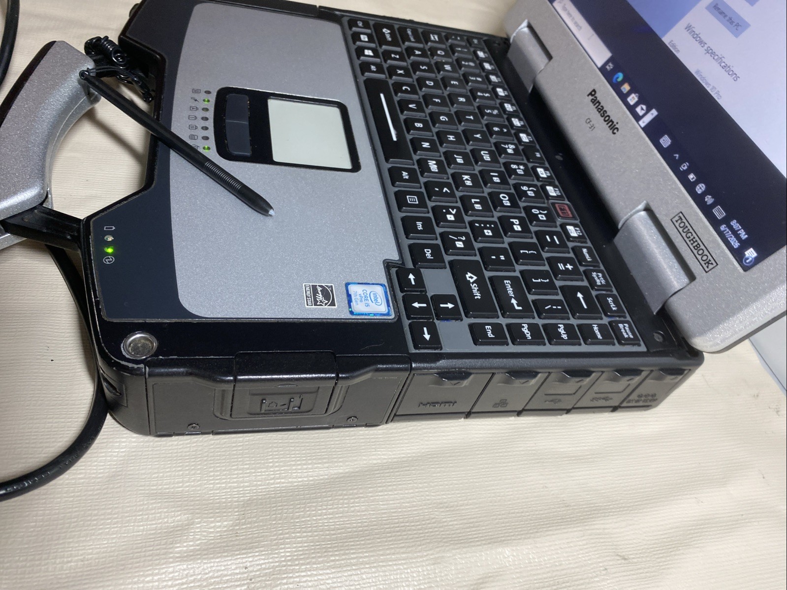 Panasonic Toughbook CF-31 MK6 i5 16G 256G LTE GPS DVD Ham Radio Laptop +Charger
