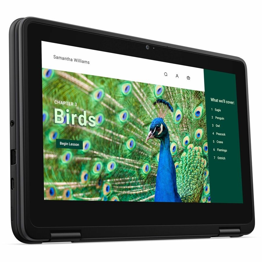 Dell Chromebook 3000 3120 11.6 Clamshell Chromebook – HD – 60 Hz – Intel N100 –