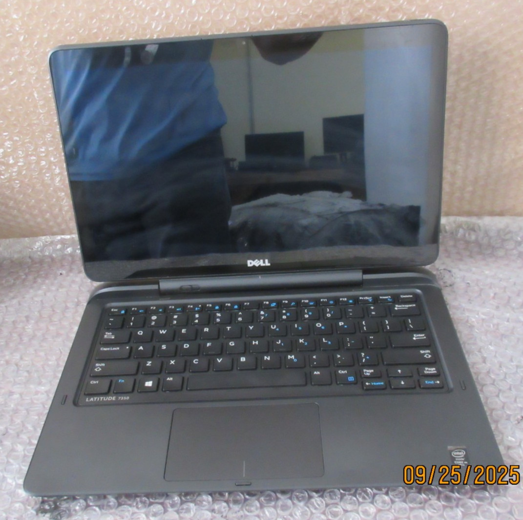 Dell Latitude 7350 TOUCH Core m-5Y71 @ 1.20GHz 8GB RAM 128GB SSD WIN10 LAPTOP.