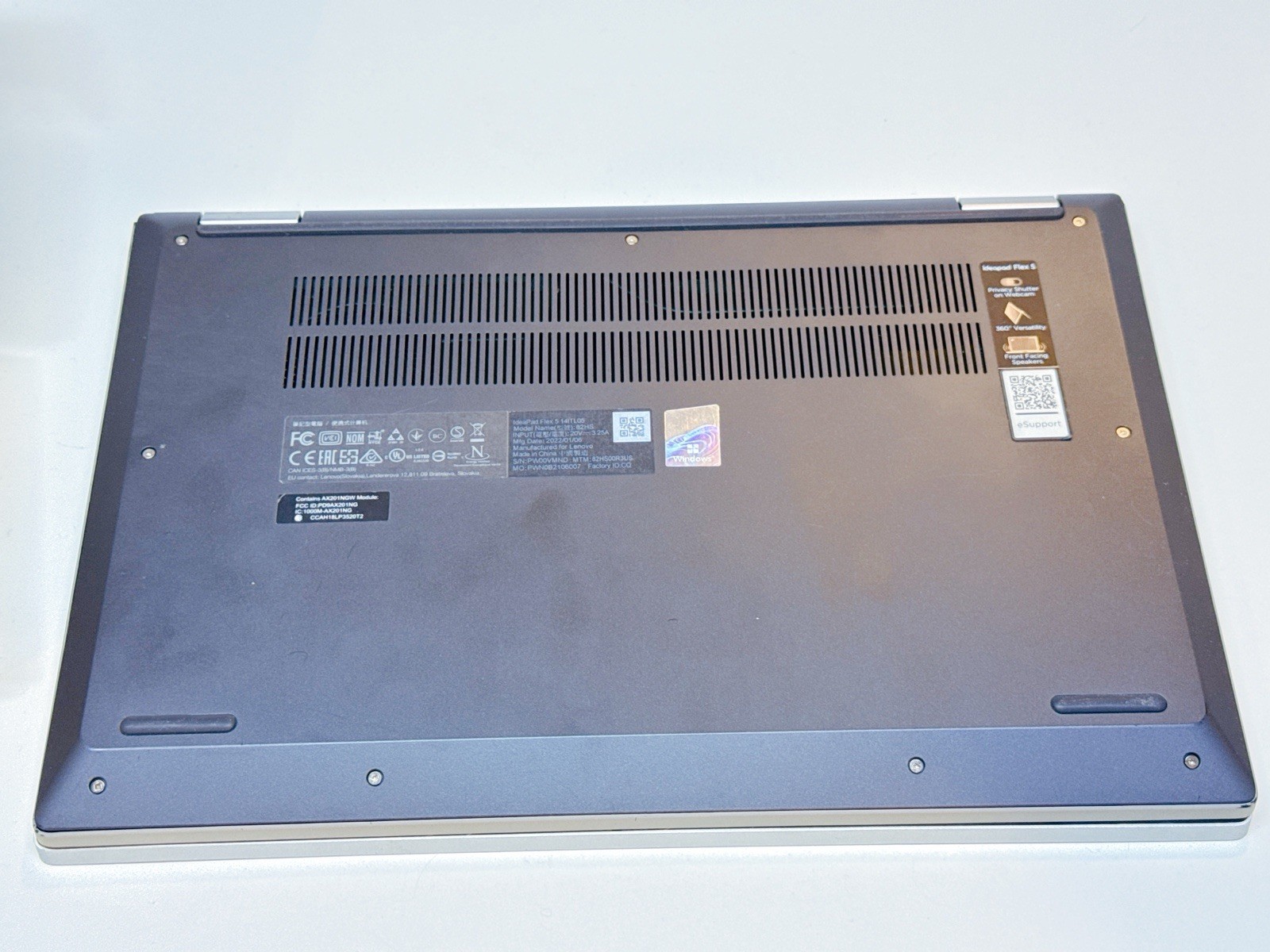 Lenovo IdeaPad Flex 5 15IIL05 15.6″ i5-10351G1 16GB DDR4 500GB SSD Win 11