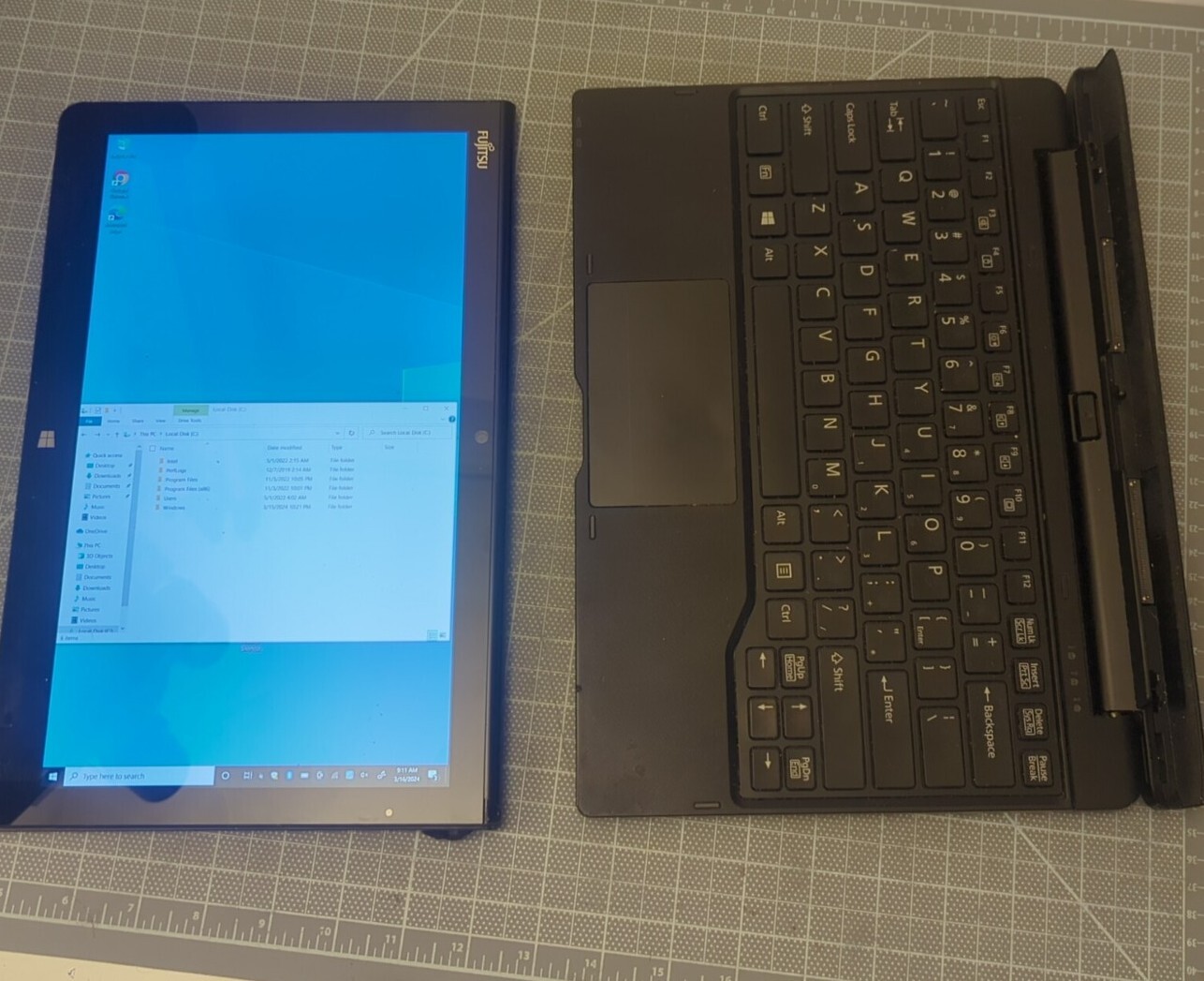 Fujitsu Stylistic Q704 Core i5-4200U 1.6GHz 8 GB Win10 Pro + Touchscreen