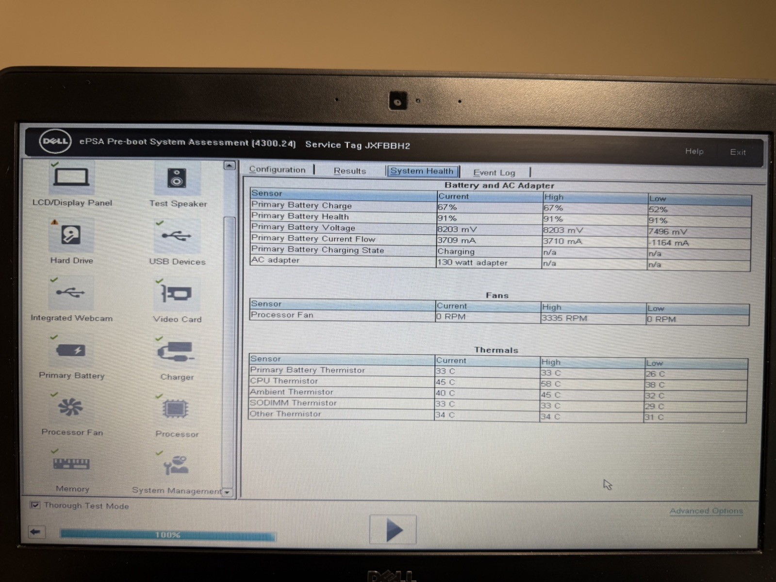 Dell Latitude E7470 Laptop Intel i7 6th Gen No HD/OS/AC Adapter- Swollen Battery