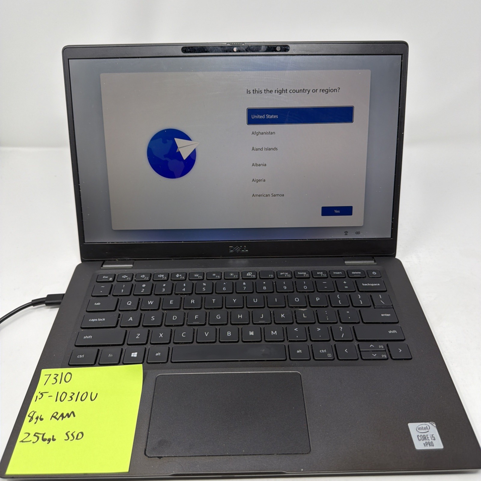 Dell Latitude 7310 i5-10310U 8GB 256GB SSD 13.3″ FHD Win11 Pro