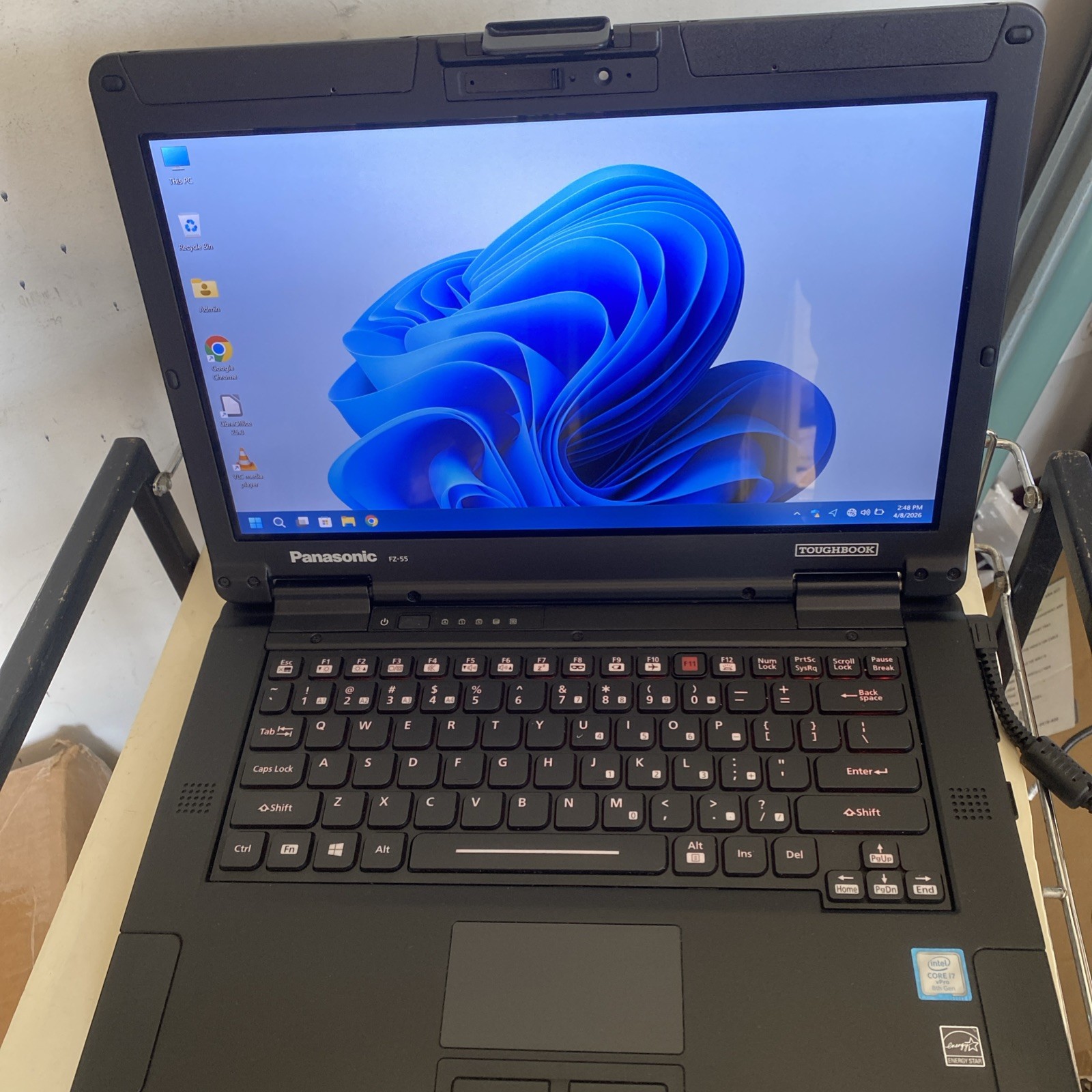 Panasonic Toughbook fz-55 i7 8665U 1.9GHz 16GB 1TB SSD Win 11P GPS Passed Tests