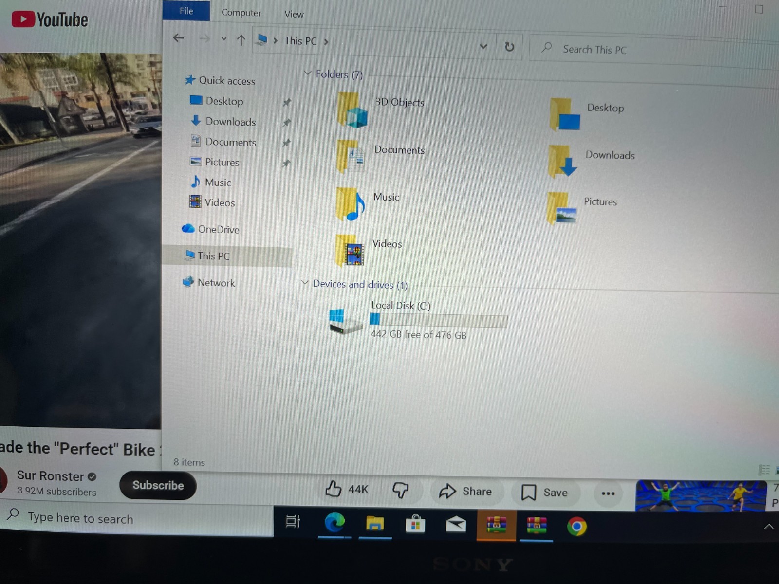Sony VAIO Pro 13 Ultrabook SVP132A1CL i7 4500U 8GB Ram 512GB SSD, WINDOWS 10 PRO