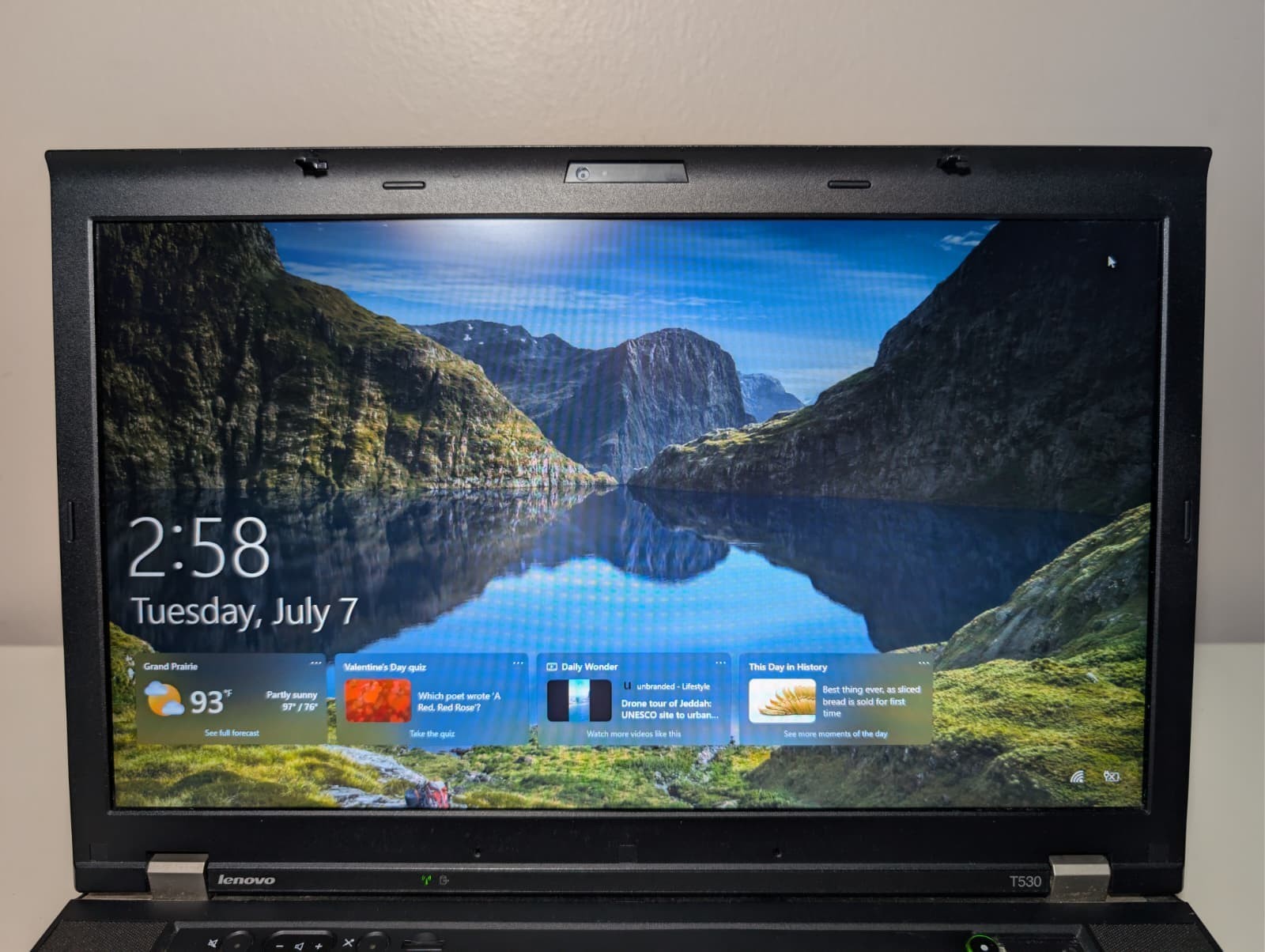 15″ Lenovo ThinkPad T530 | i5 3rd 16GB RAM 256GB SSD | DVD HD+ NVIDIA Win 10 Pro