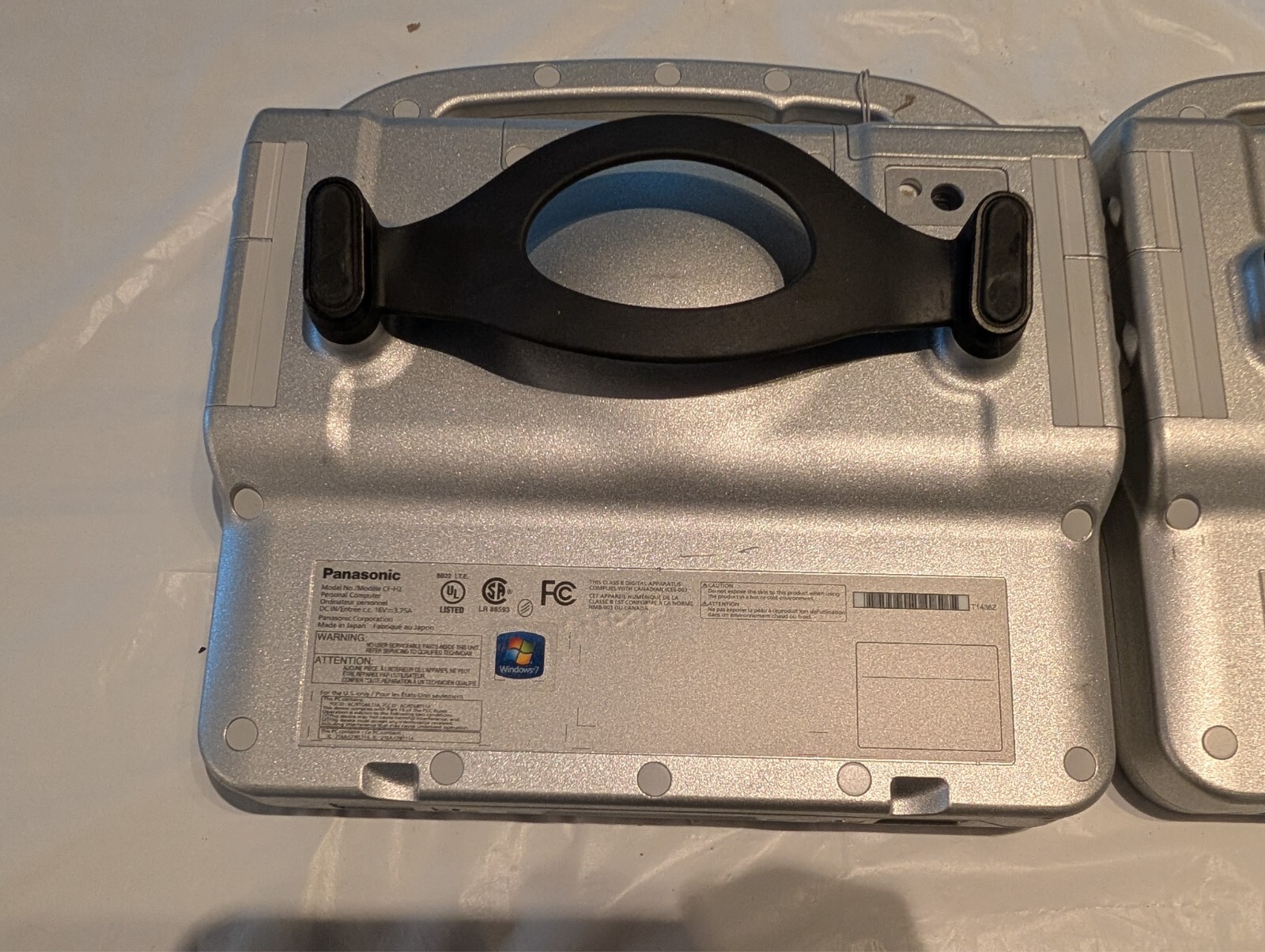 Lot Of 2 Panasonic CF-H2 With 1 Charger Stand ,Working (See Description)
