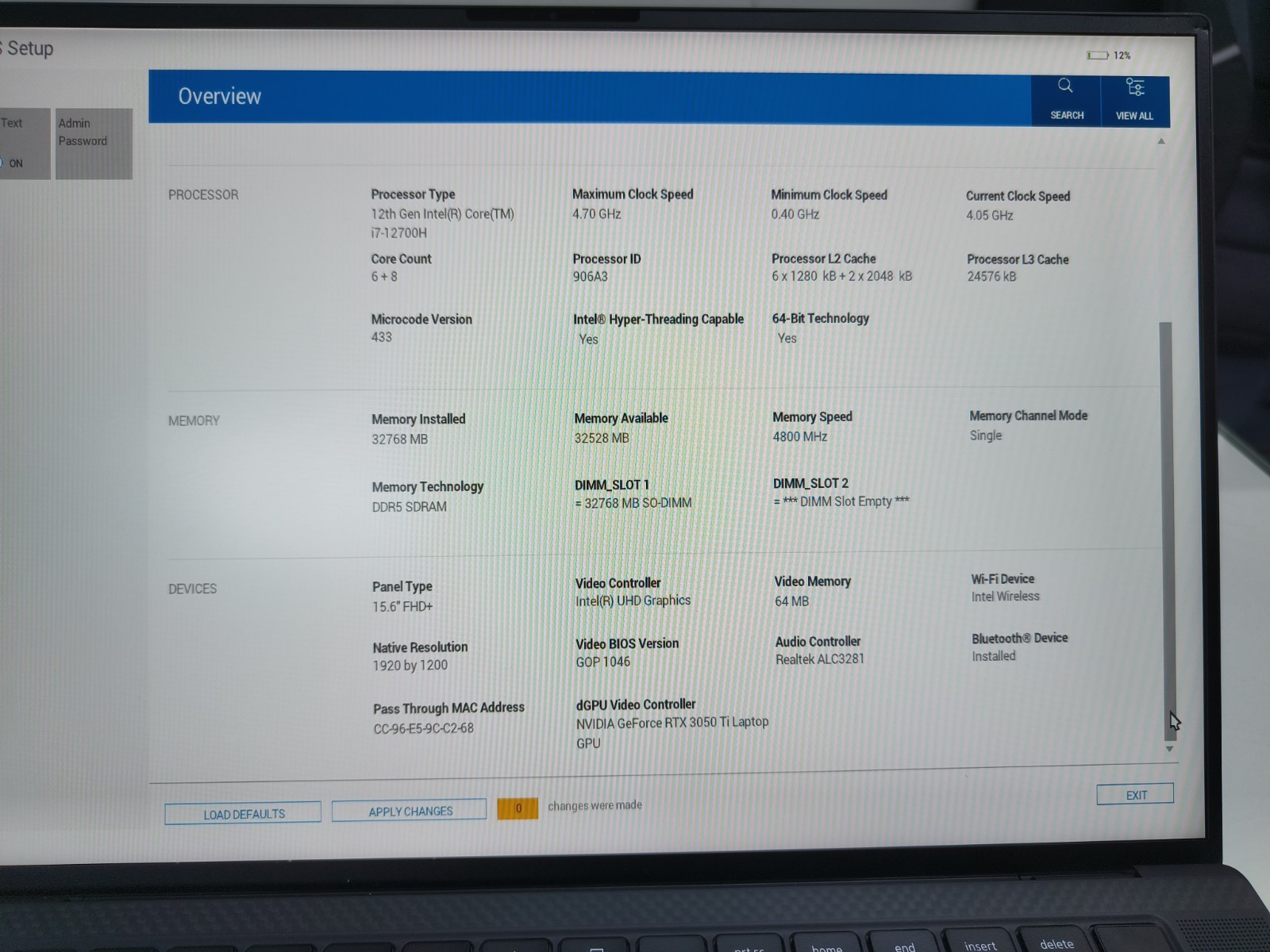 Dell XPS 15 9520 i7-12700H 32GB RAM 512GB SSD 15.6″ FHD+ Win11 Very Good