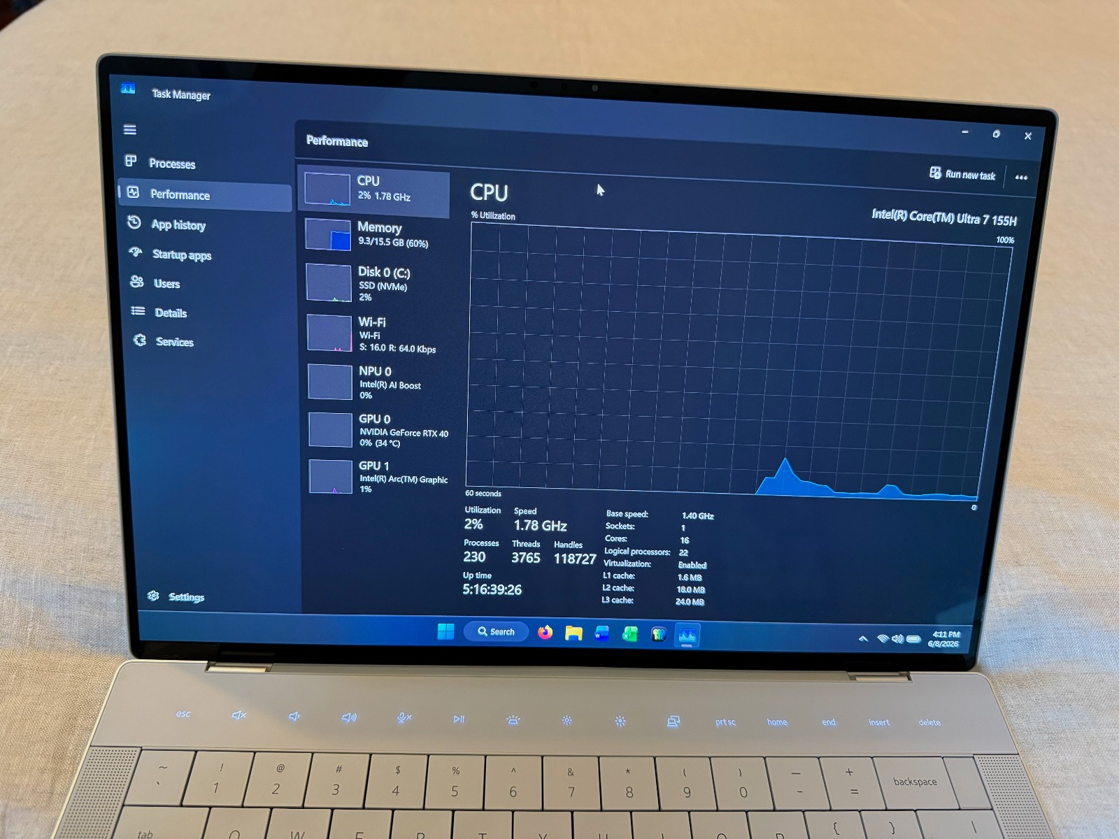 Dell XPS 14 9440 14.5″ 3.2K OLED Touch Laptop 16GB RAM 1TB Pro Support Warranty