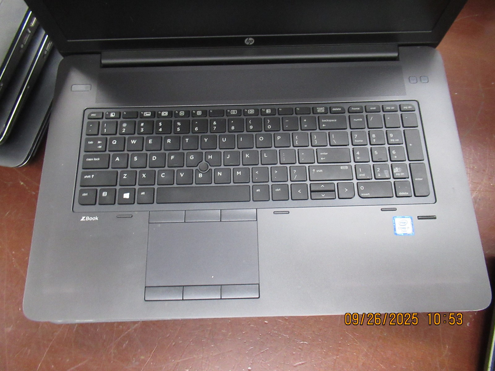 Lot of 2 HP ZBook 17 G3 i7 6700HQ 2.60GHz 8GB Laptop +BIOS [NO HDD/BATTERY/AC/OS
