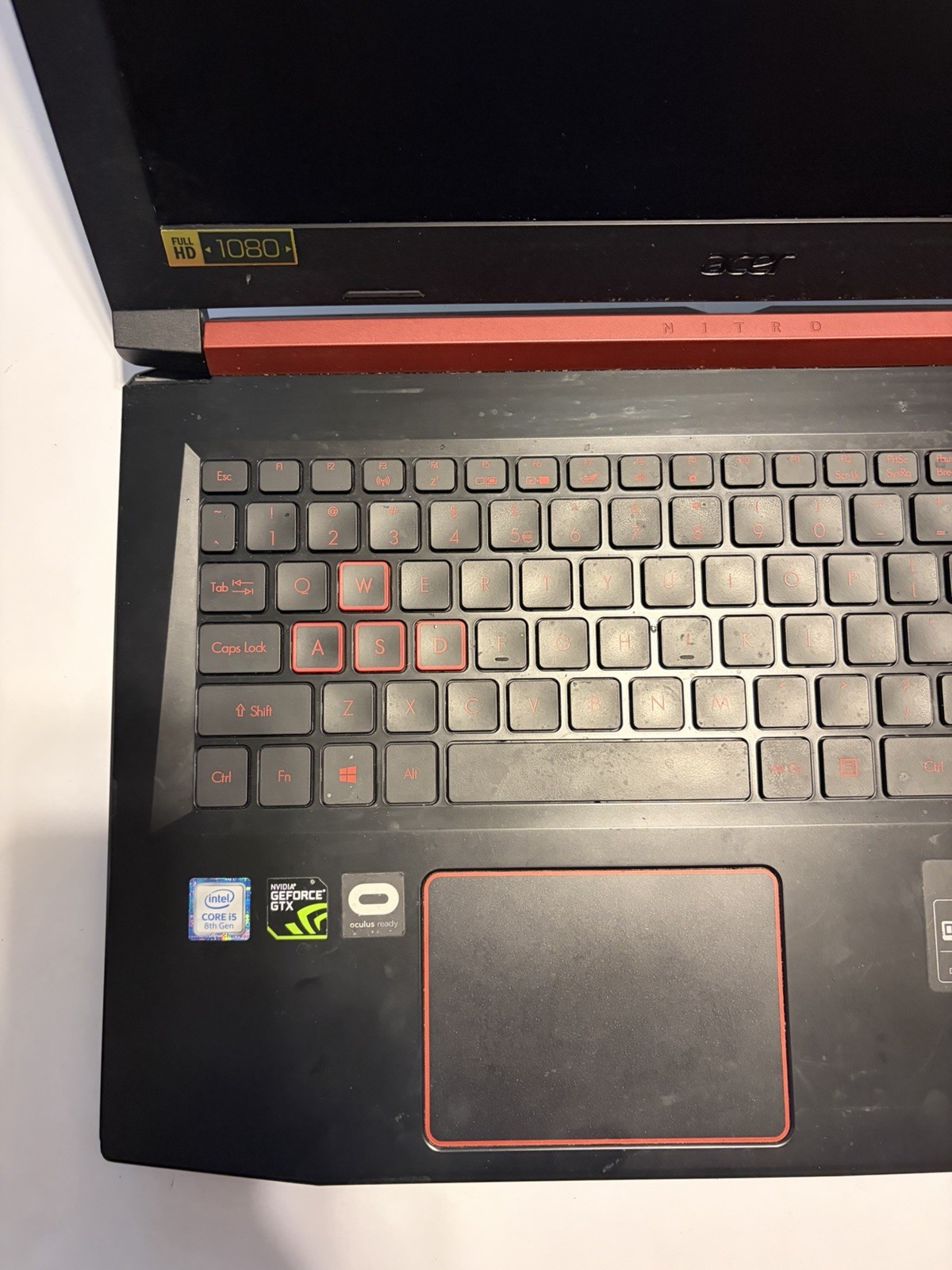 Acer Laptop Nitro 16 Inch GeForce GTX I5 Not Working And No Charger