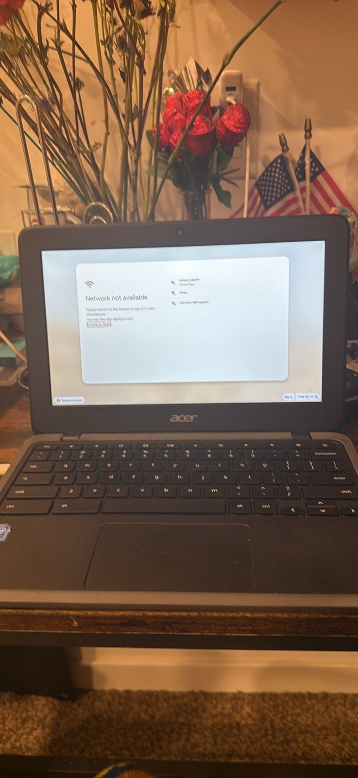 Acer Chromebook Black Laptop Chrome OS Built-in Webcam Casual Computing Notebook