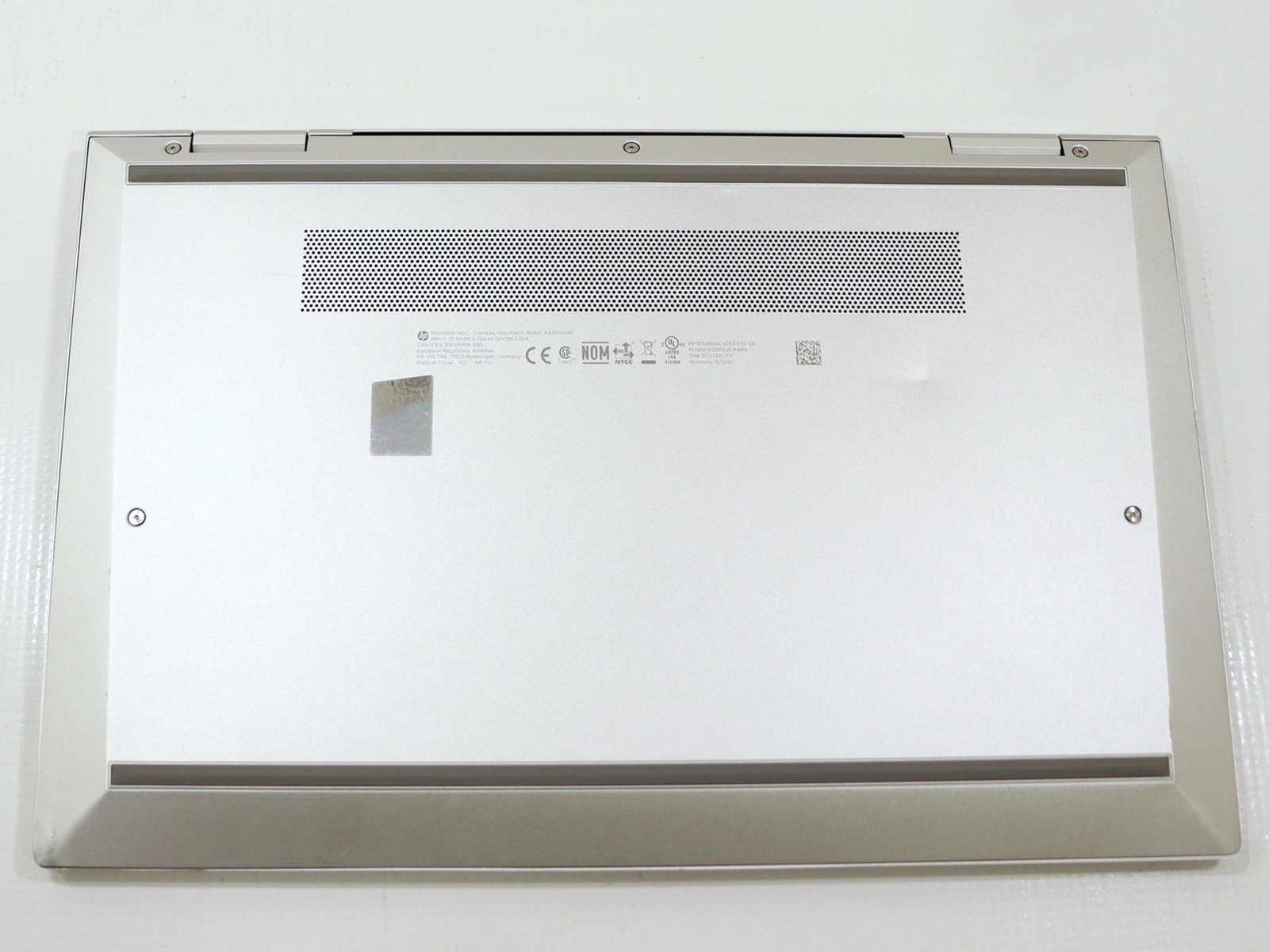 HP EliteBook X360 830 G8 13.3″ Touch i7-1185G7 32GB 256GB NVMe W11P – As Is Read