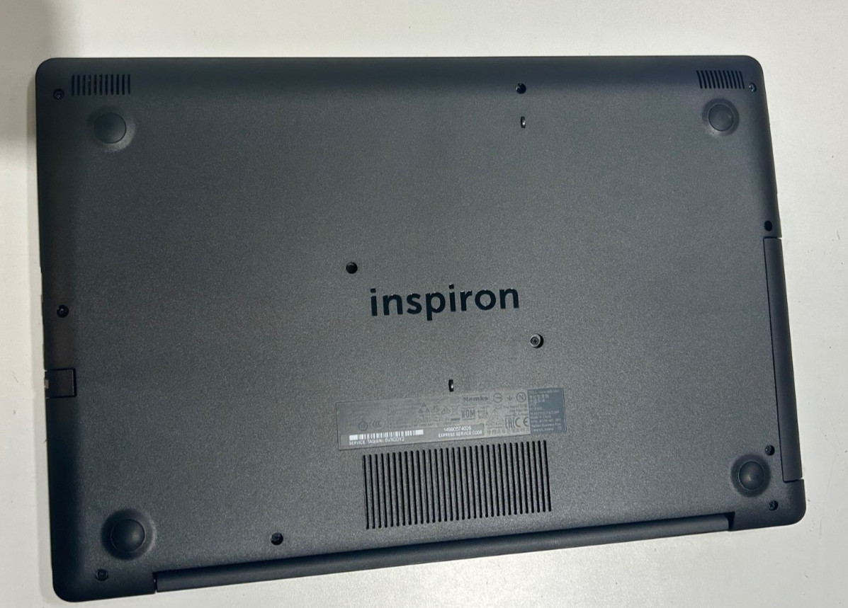 Dell Inspiron 3581 Laptop i3-7020U 15.6″ HD 8GB 1TB Webcam Black Win11