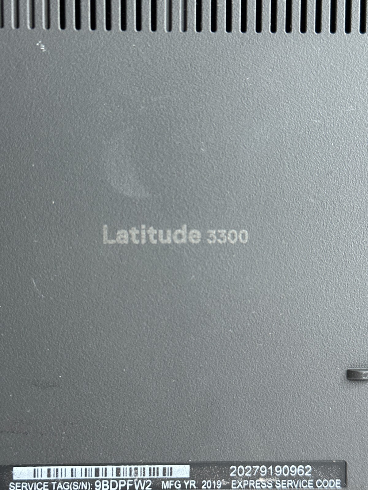 Dell Latitude 3300 Black 13.3 Inches Screen Bluetooth Laptop Parts Only