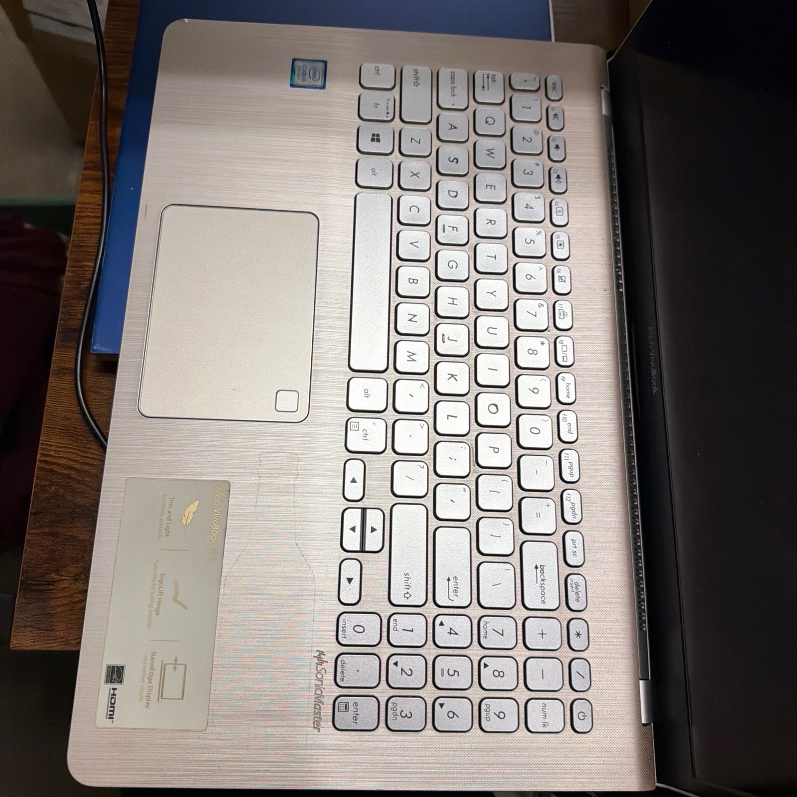 ASUS VivoBook S15 Silver Laptop Intel Core i5 15″ Notebook Integrated Graphics