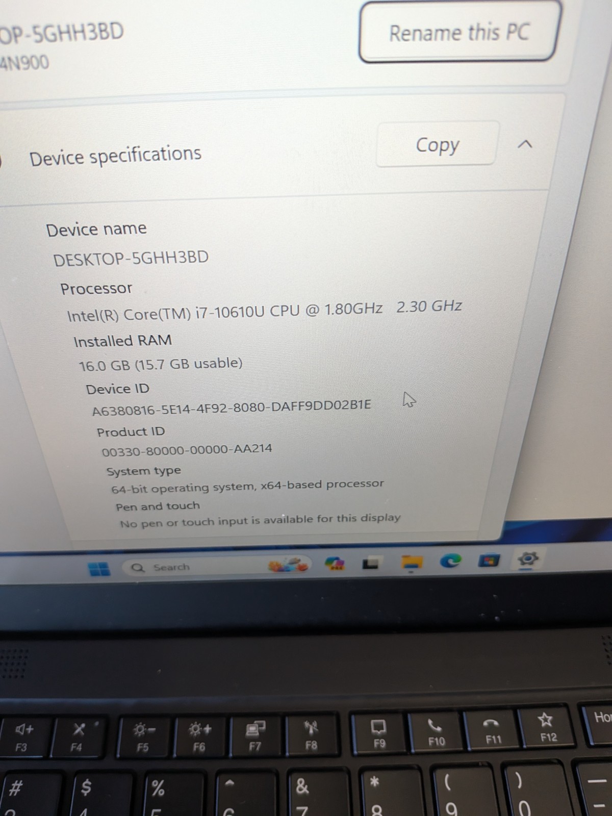 LENOVO X1 CARBON LAPTOP WINDOWS 11 64 BIT 16GB RAM CORE I7 10TH GEN