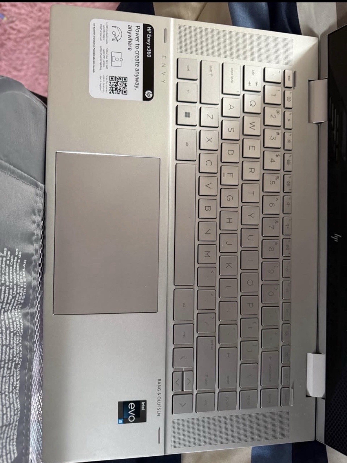 HP Envy x360 2in1 laptop