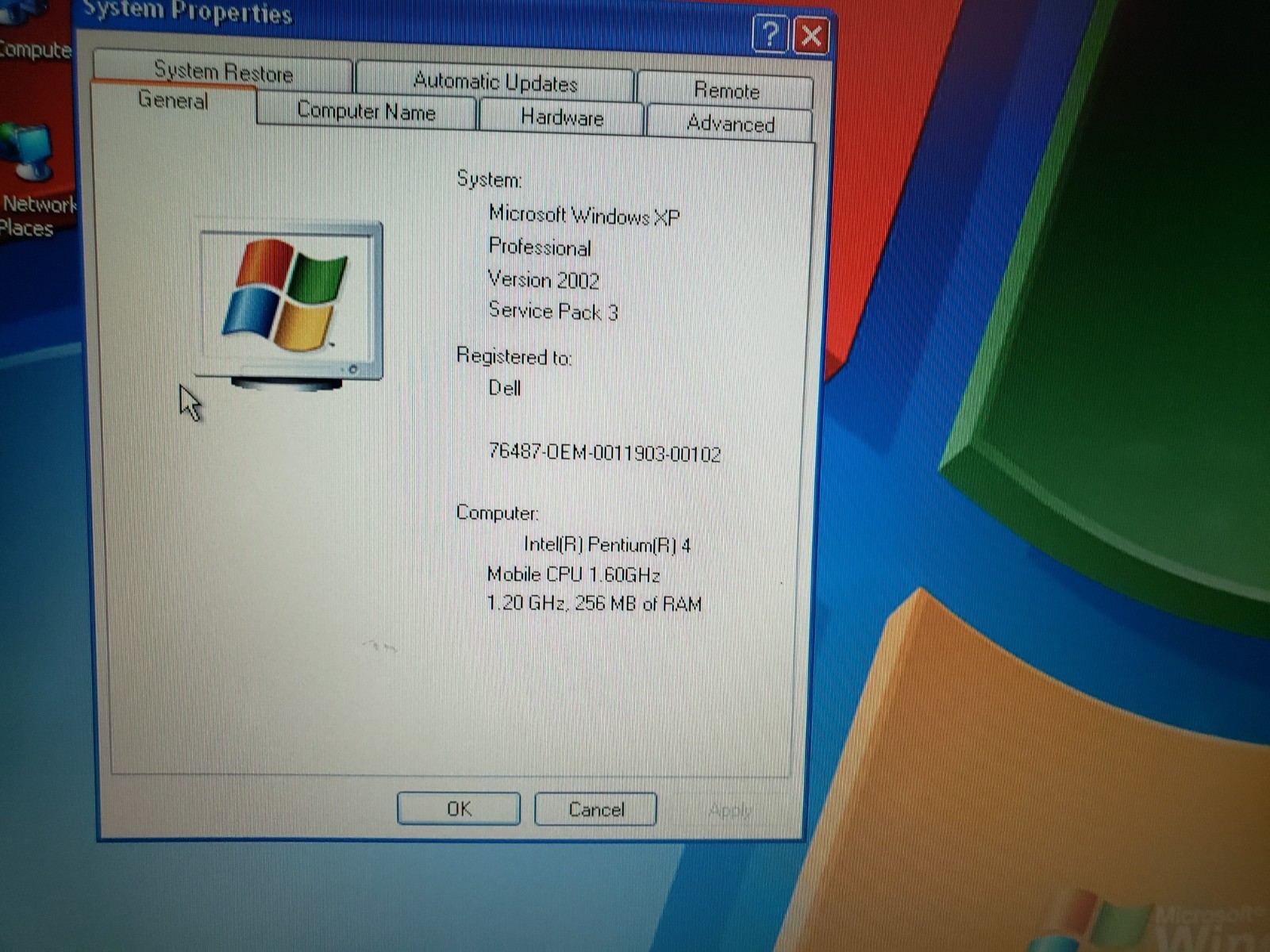 Vintage Dell Inspiron 2650 Intel Pentium 4 256MB 30GB WinXP Laptop AS-IS Read