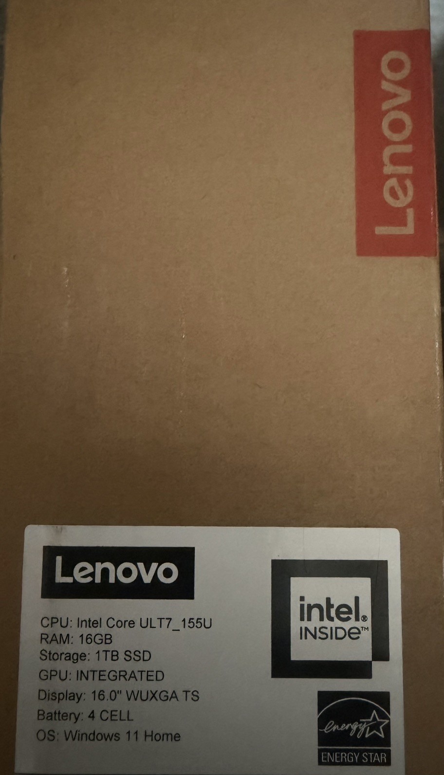 Lenovo -Yoga 7i 2-1 16” 2k Touchscreen Intel core Ultra 7 155U With 16GB 1T SSD