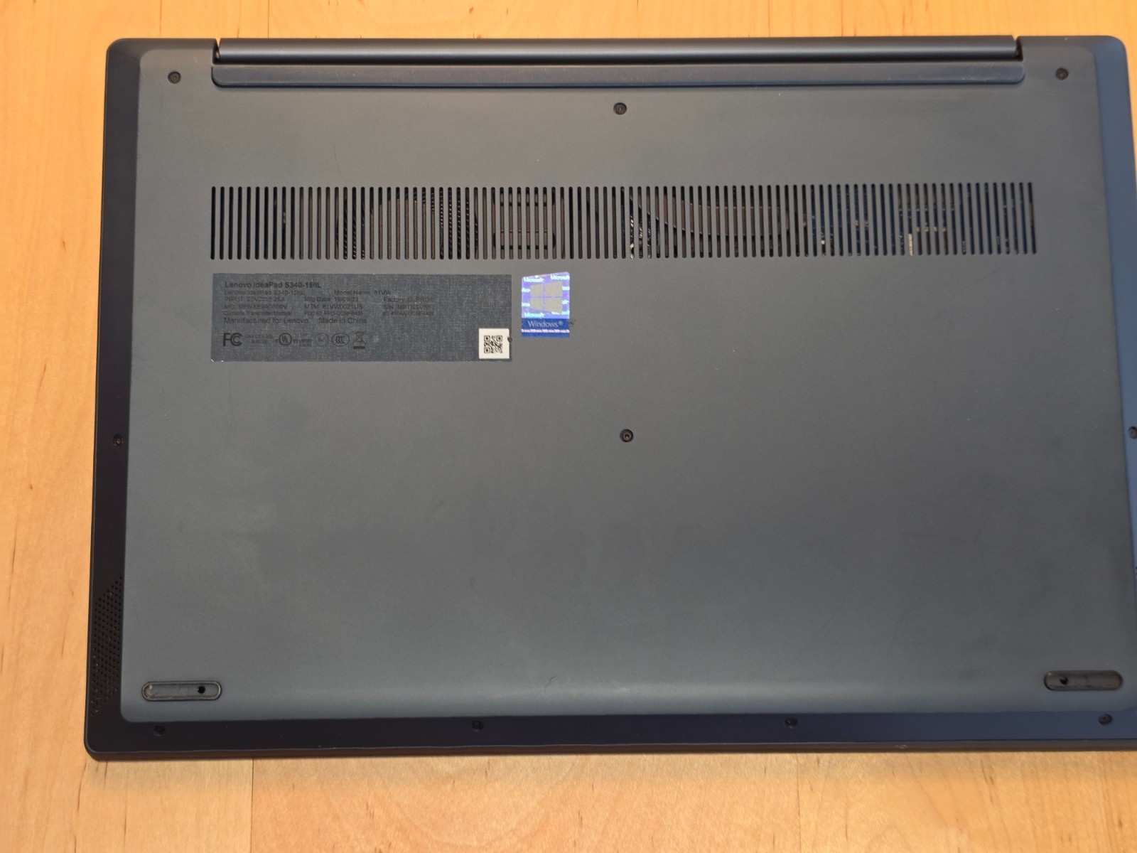 15″ Lenovo IdeaPad S340-15IL – i7, 8GB, 256GB NVMe M.2 SSD | W11 Rdy!!