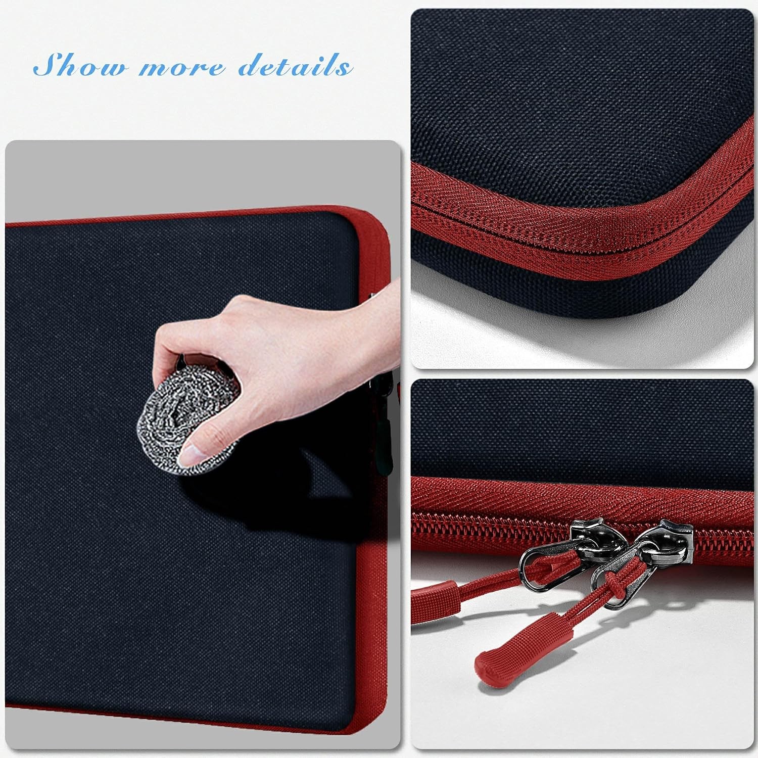 Laptop Case 15.6 Inch Sleeve, Shockproof Protective Water Repellent for Mac Pro