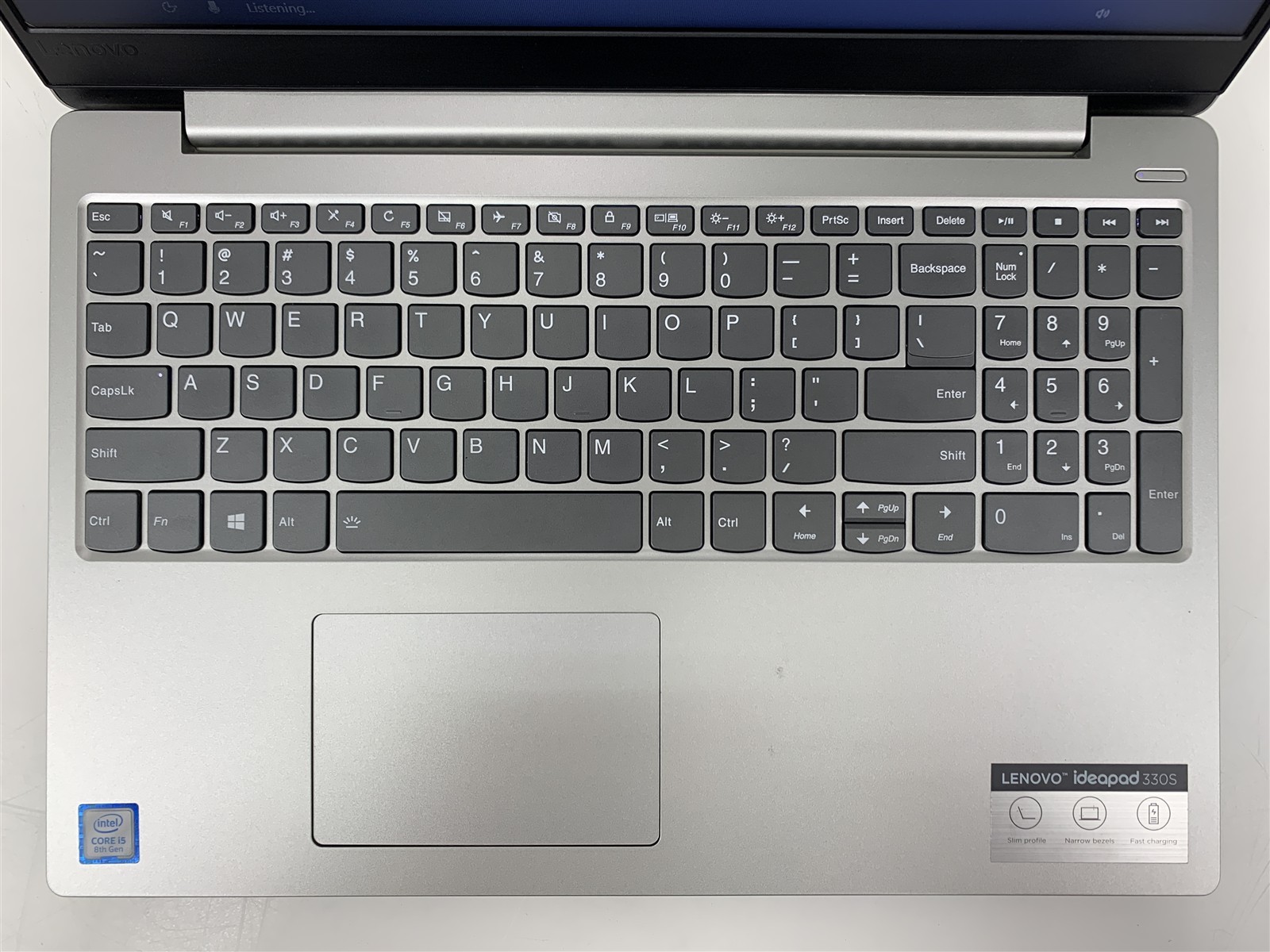 Lenovo Ideapad 330S-15IKB Intel i5-8250U 1.60GHz 8GB RAM 128GB SSD 15.6″ Win 10