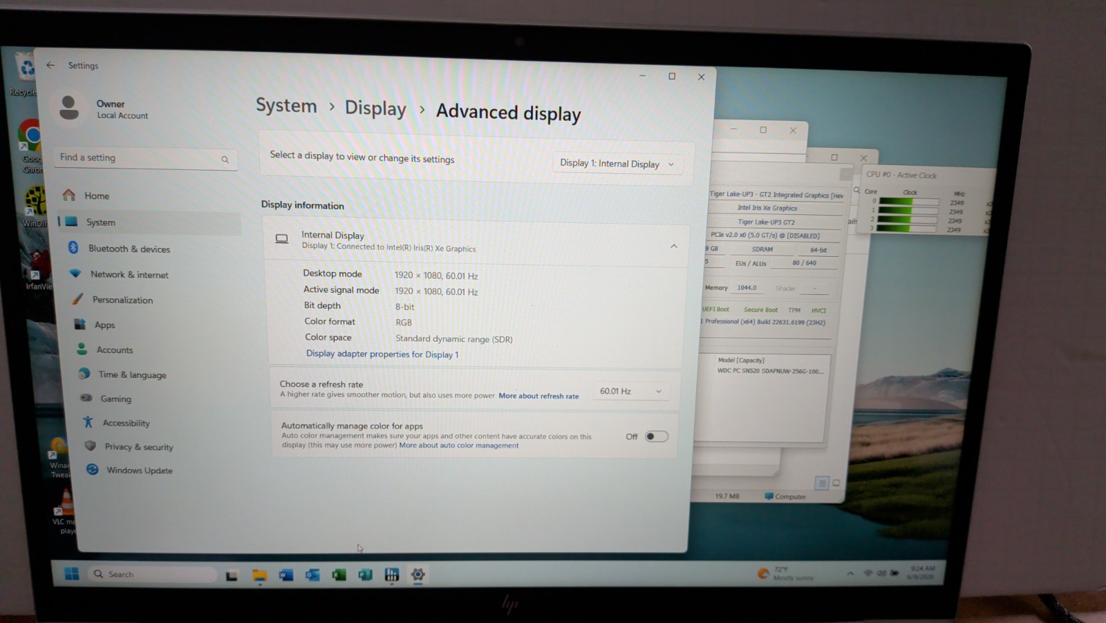 HP EliteBook 850 G8 15.6″ (Intel Core i5-1135G7, 256GB m.2 16GB RAM) Touchscreen