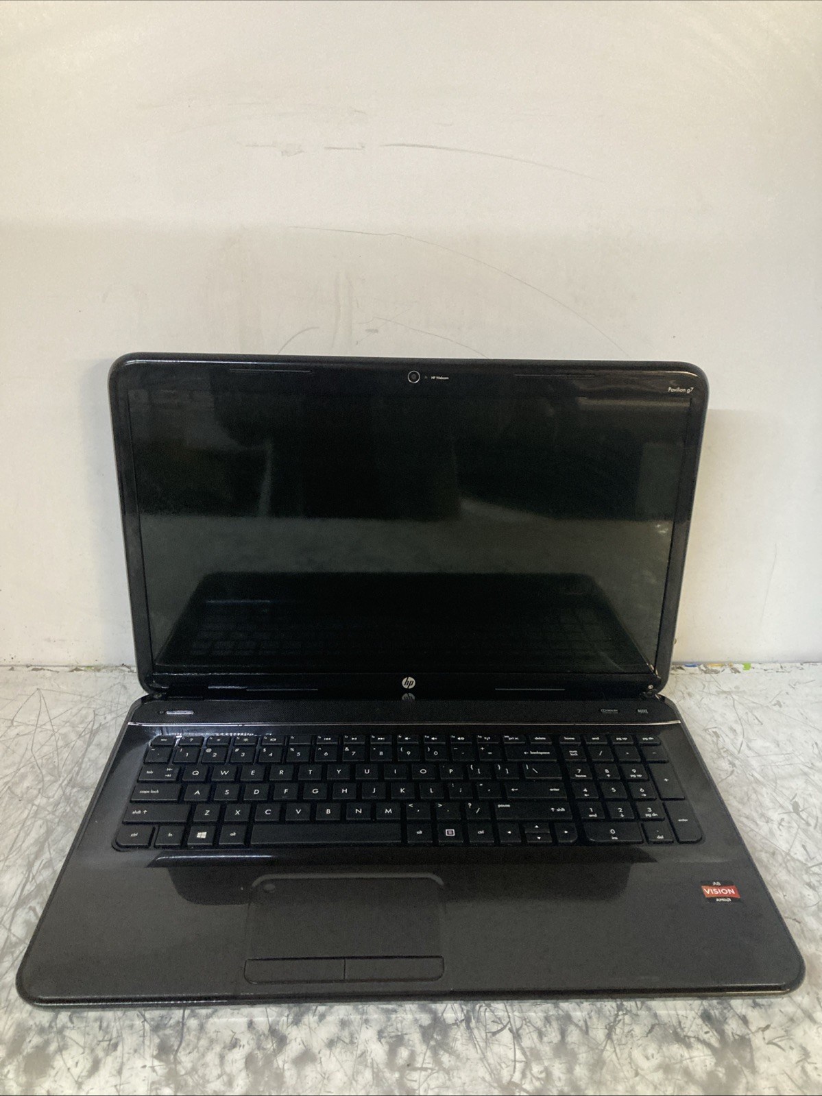 HP Pavilion Laptop g7 AMD A8-4500M 1.90GHz no RAM/HDD Boot to BIOS