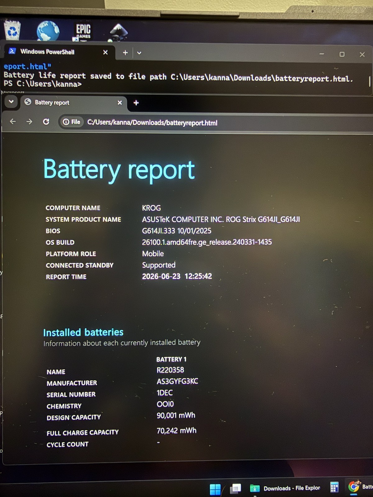 ASUS ROG Strix G16 i9 RTX 4070 2TB (64GB or 32GB RAM option) QHD+ 3ms