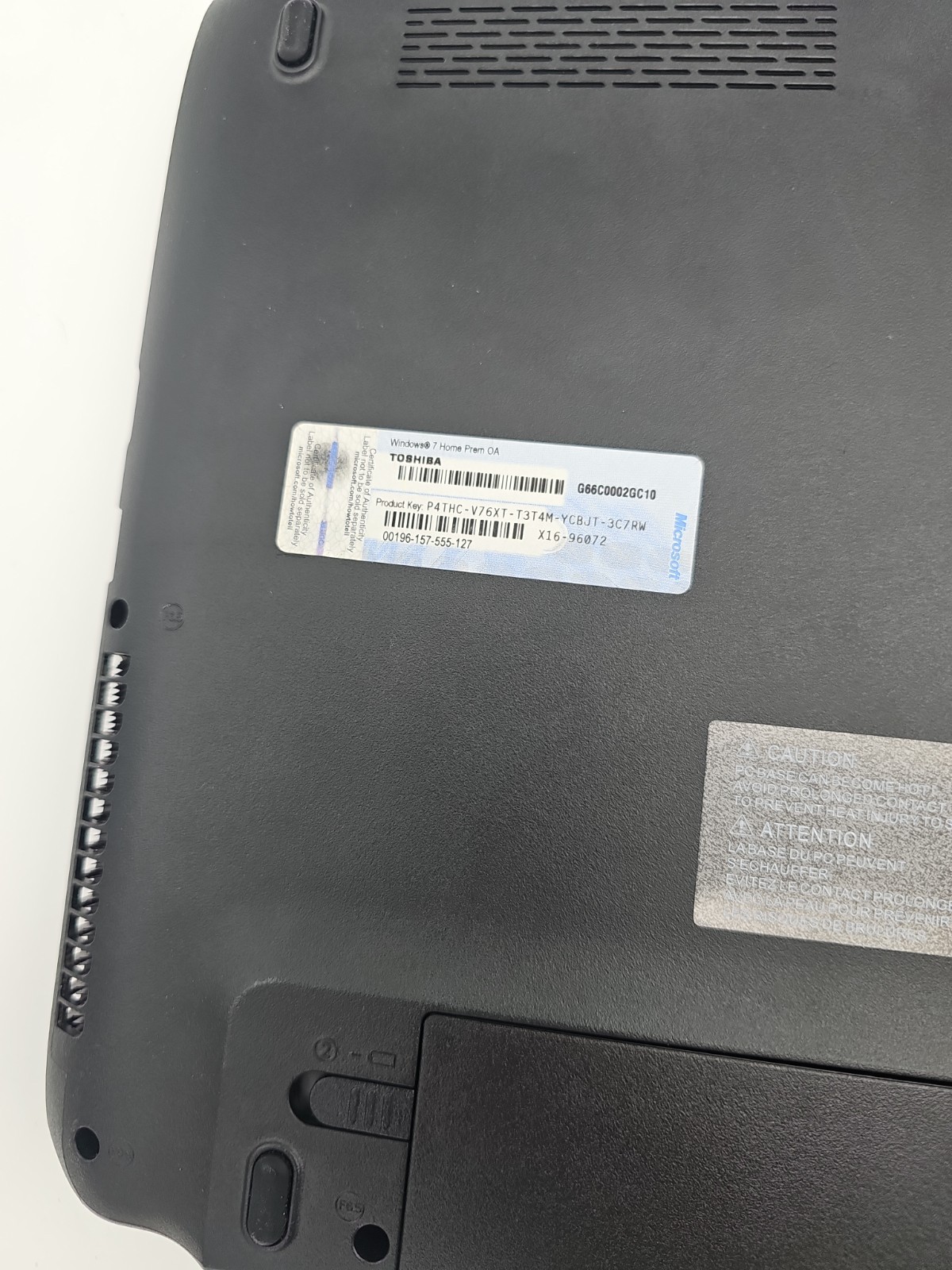 Toshiba Satellite L655-S5096 Intel Pentium 15.6″ Laptop – for parts