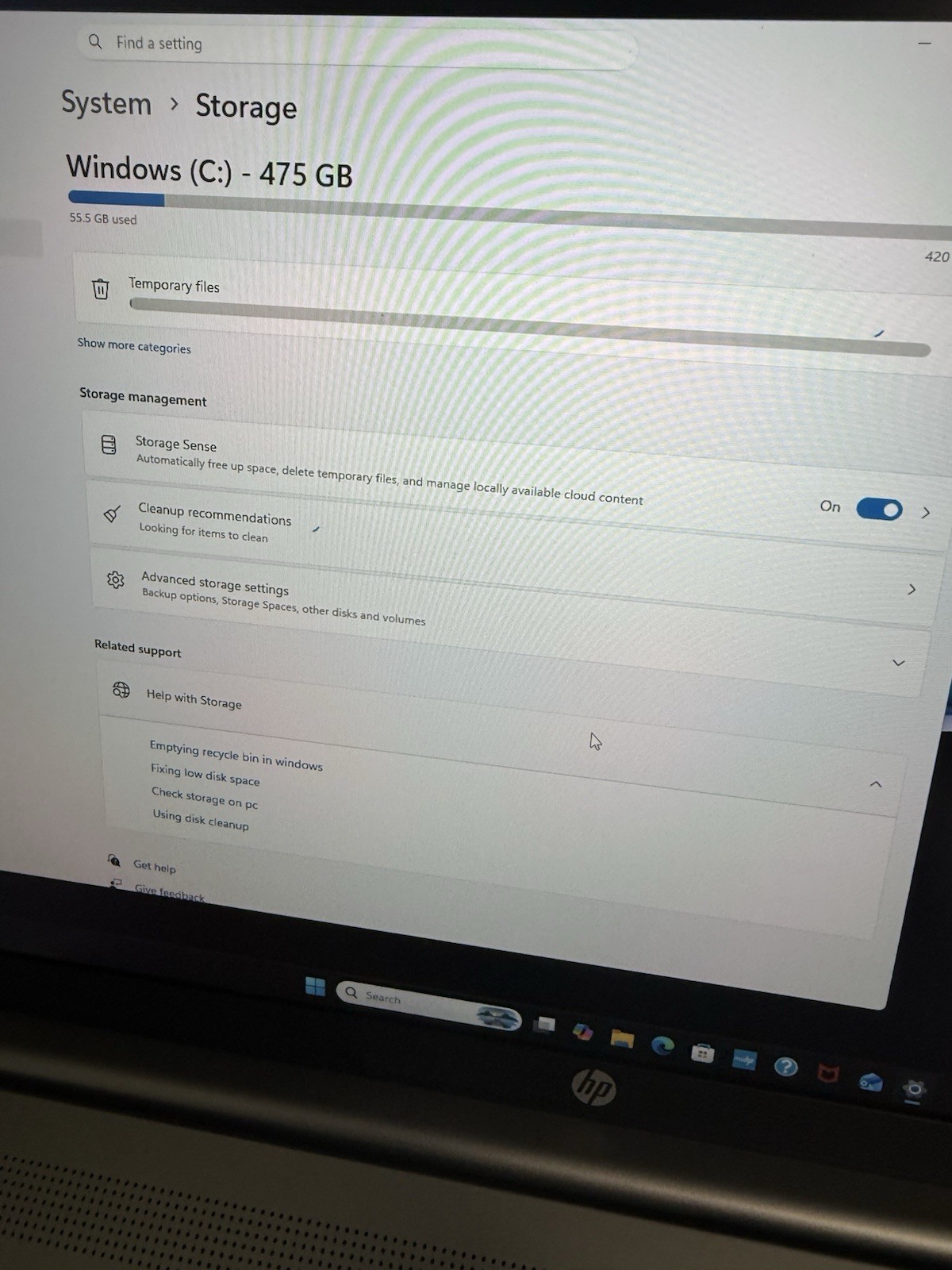 HP Essential 17-cn4047nr 17.3” FHD Laptop Intel Core 7 150U 16GB 512GB SSD