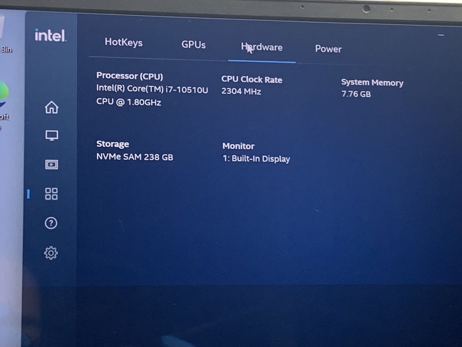 DELL VOSTRO 5391 i7-10510U@ 1.80GHz 8GB RAM 256GB NVMe W11P WAC *READ