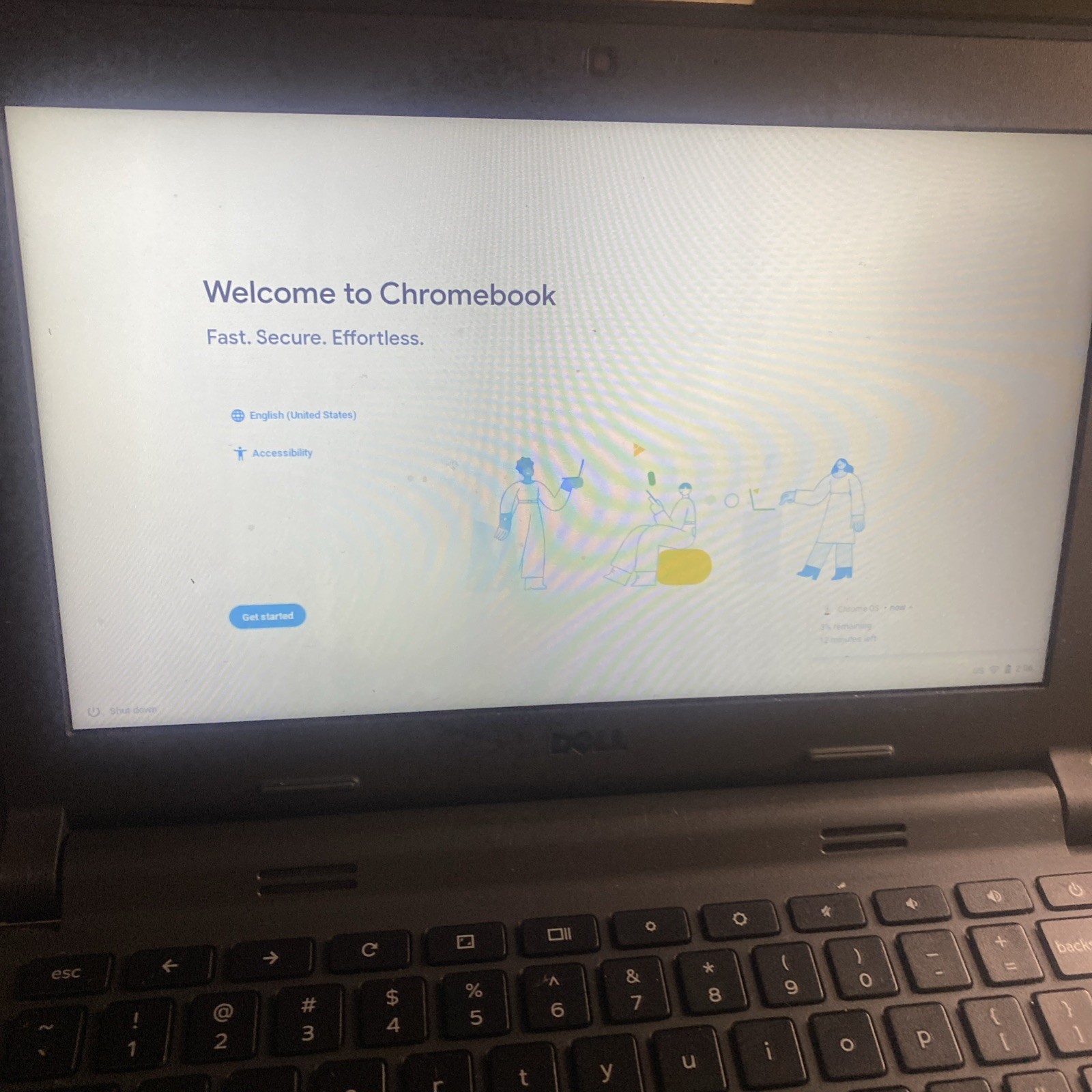 Dell Chromebook 3120 Celeron 4 GB Ram 16 GB Storage