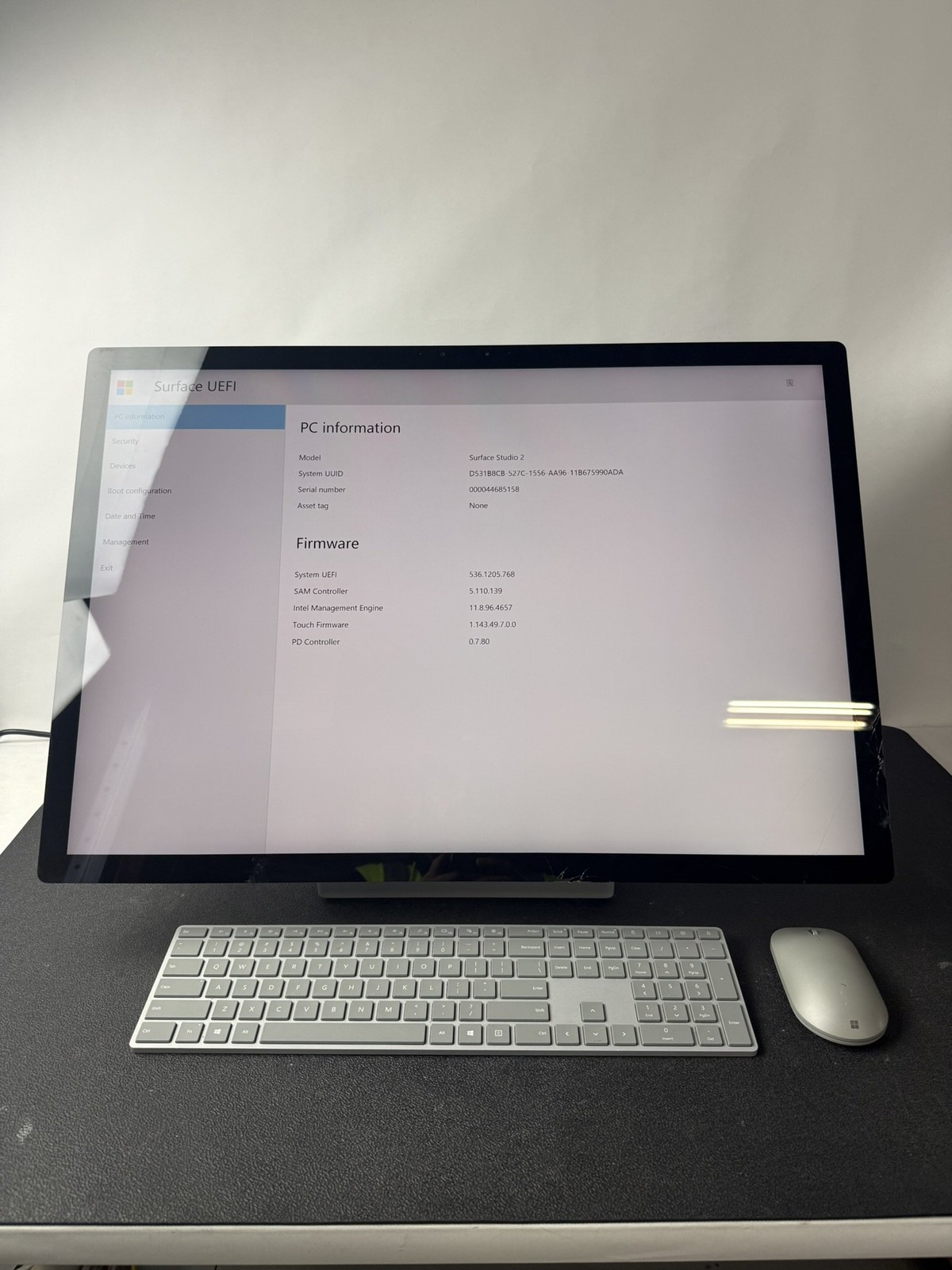 Microsoft Surface Studio 2 i7-7820HQ 2.9GHz 16GB DDR4 1TB M.2 Touch AiO – READ