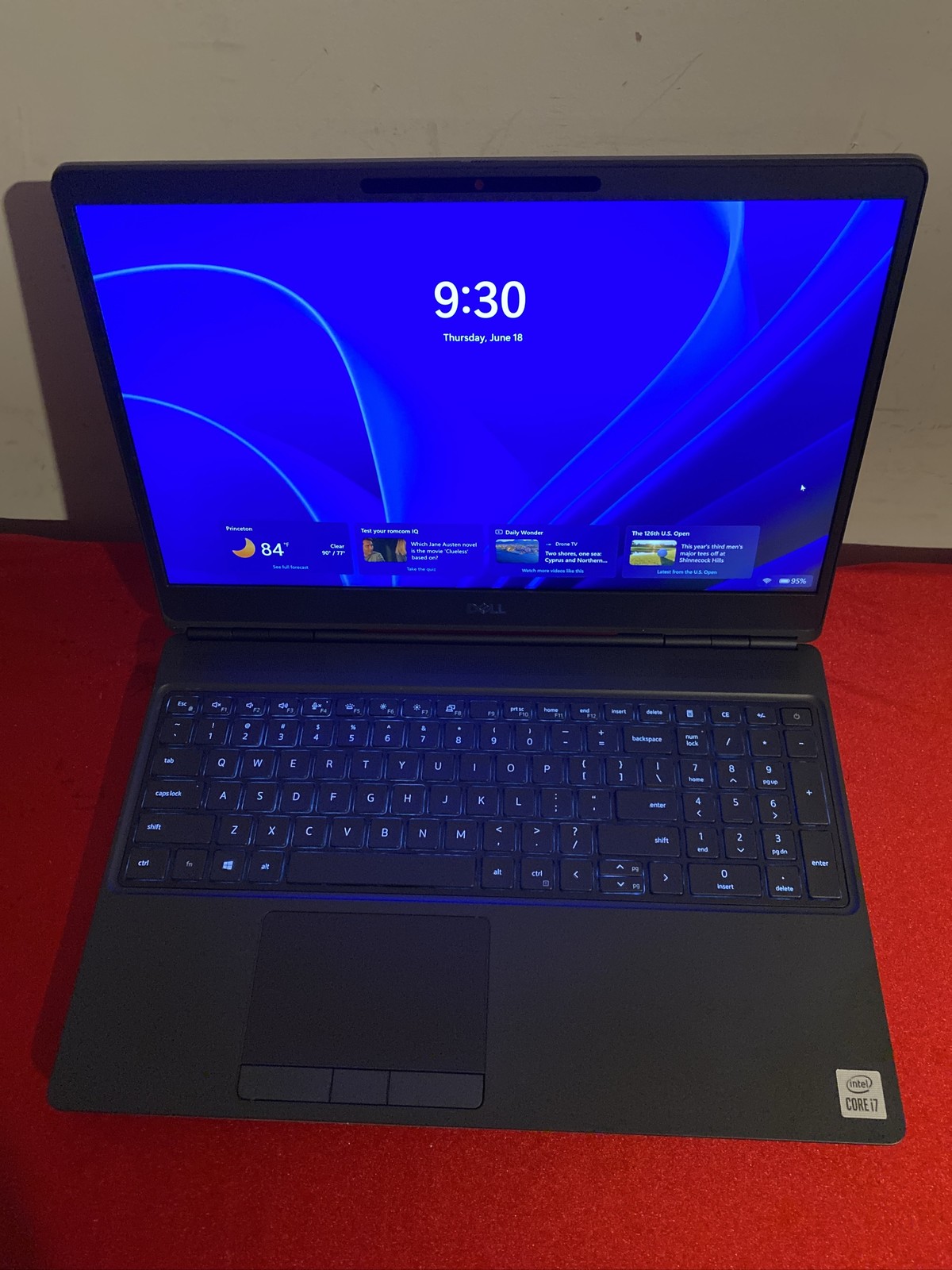 Dell Precision 7550 15.6 Intel i7-10850H 2.70GHz 32GB,500GB SSD Quadro T2000