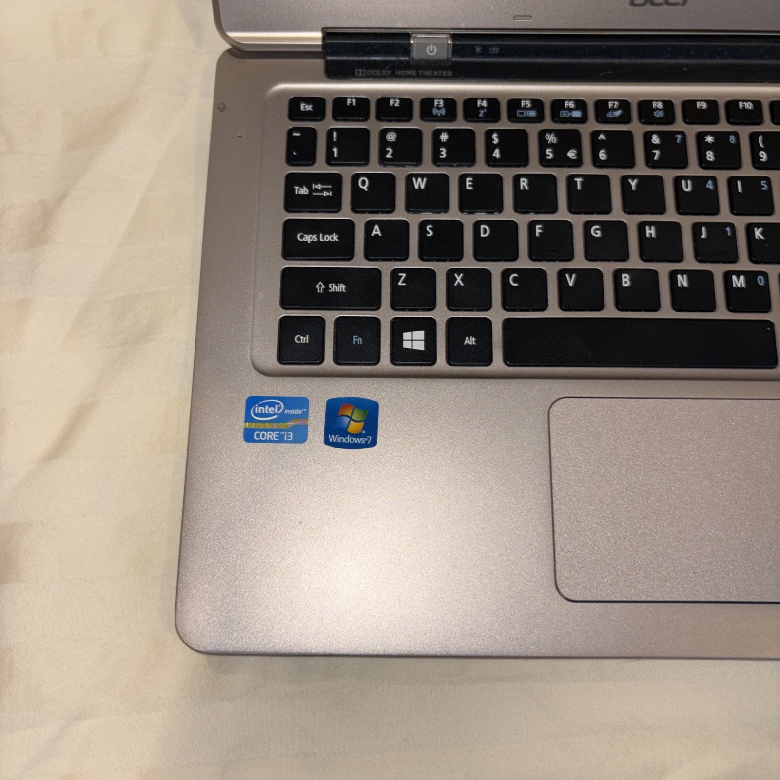 Acer Aspire S3-371 13″ Notebook – i3-3217A 1.8 GHz, 4 GB, no hdd