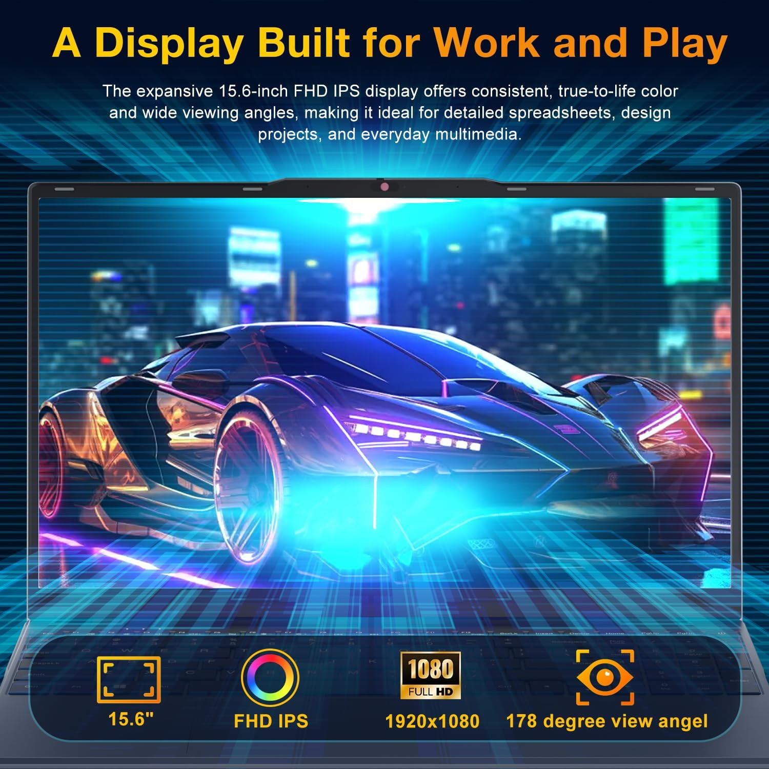 Laptop Computer 15.6 Inch, Compatible with Windows 11, Core Cpu(Beats Pentium, C