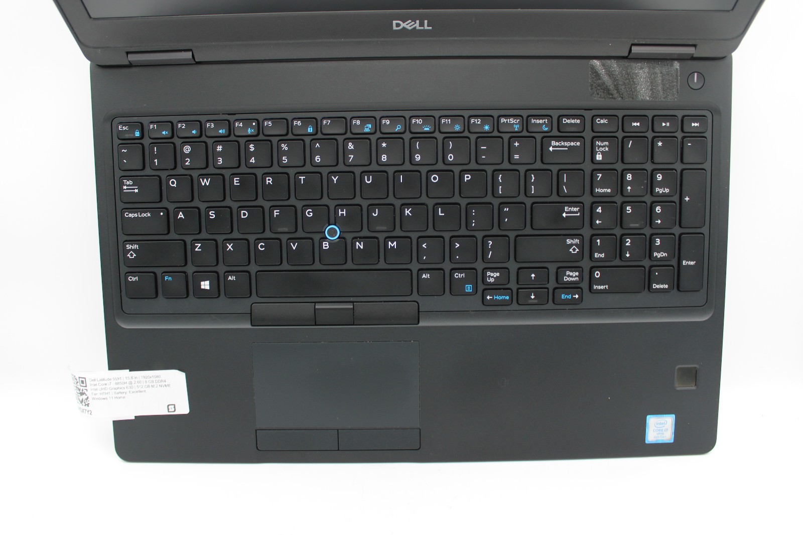 Dell Latitude 5591 i7-8850H @ 2.6 GHz 8GB RAM 512GB SSD Windows 11 Home