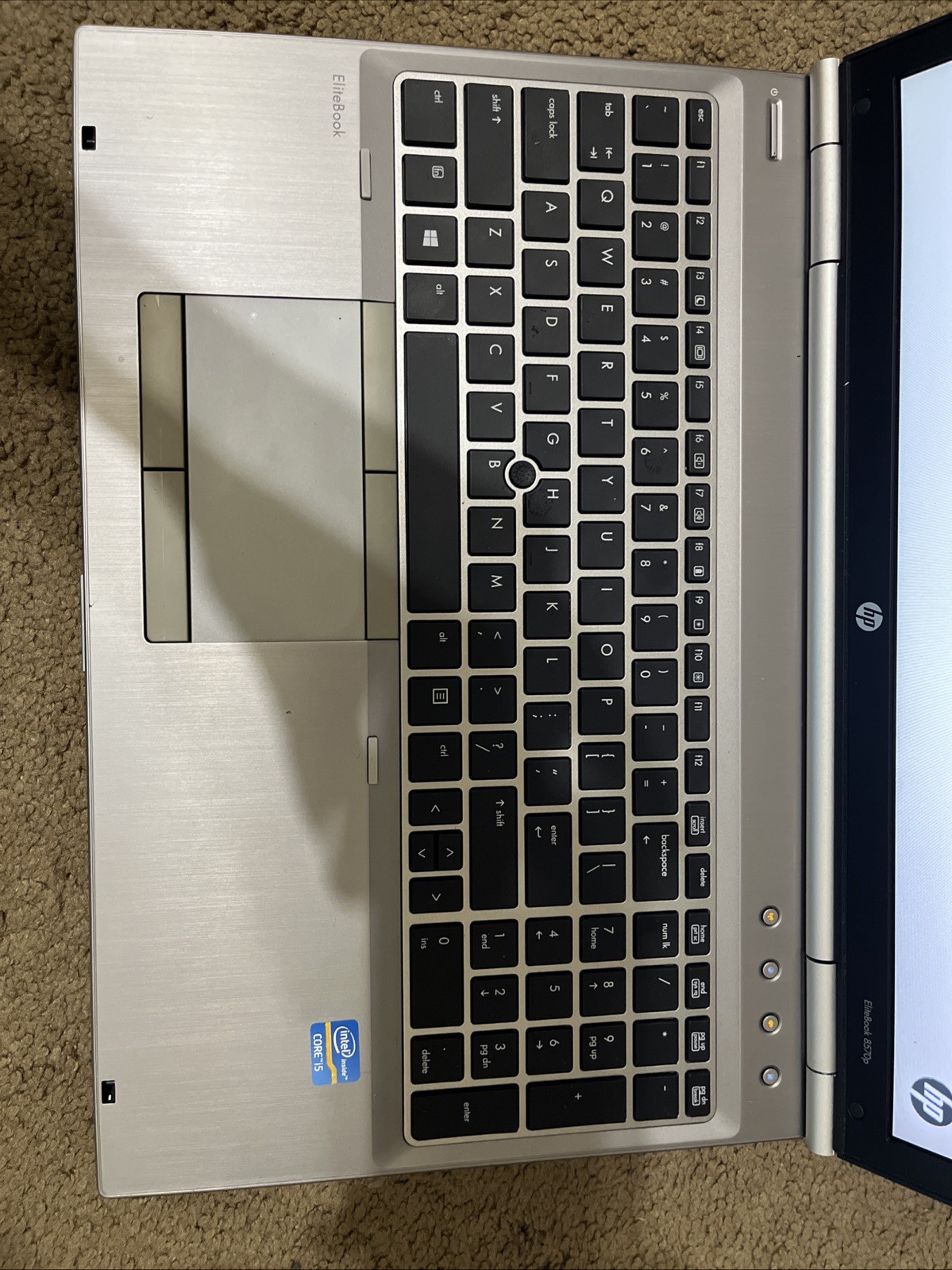 HP EliteBook 8570P Intel i5 2.5GHz – Read Description Before Buy
