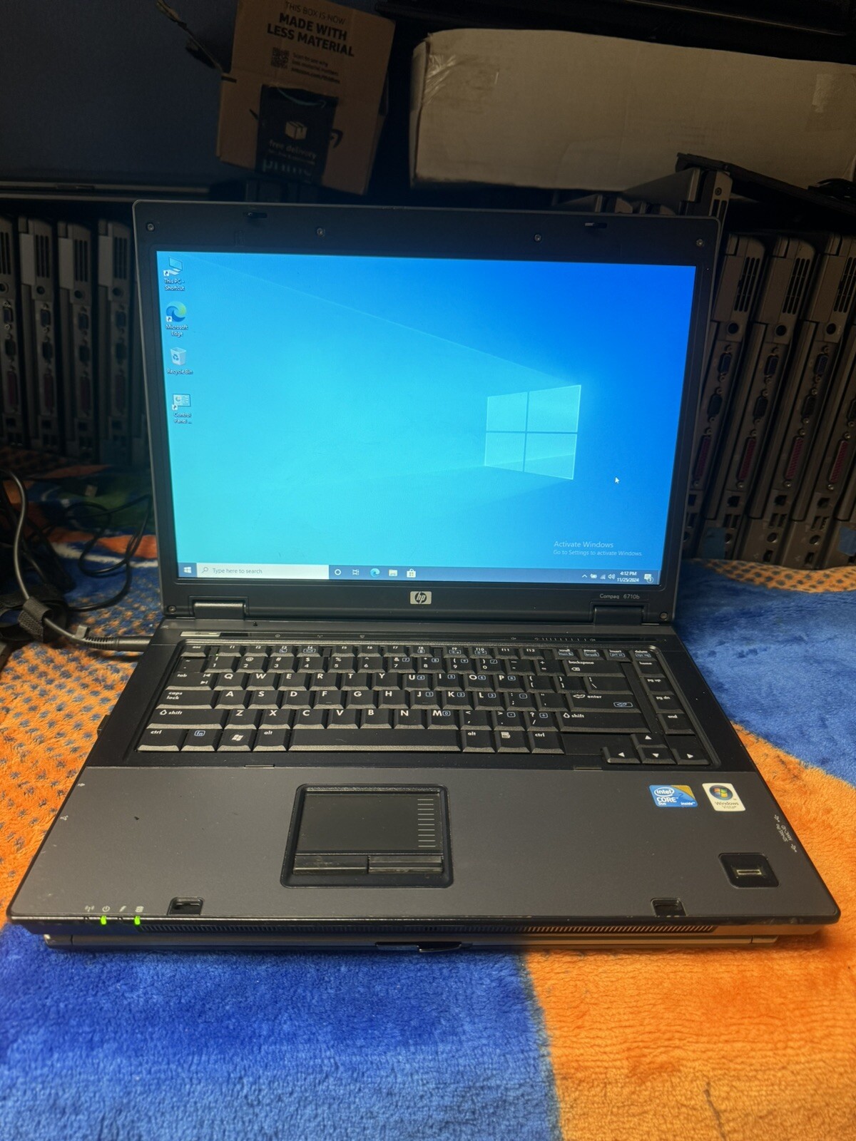 HP 6710b 15.4”, Win10pro, Intel C2D 2.20, 150 GB, 2.5 GB, DVD-RW, Wifi, #002
