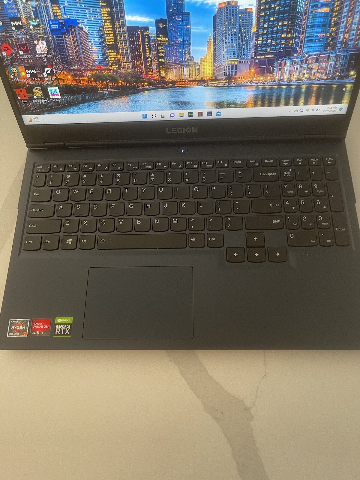 lenovo legion 5 pro 3050 Ti 15.6” Full Hd Display 1TB Ssd Storage Gaming Laptop