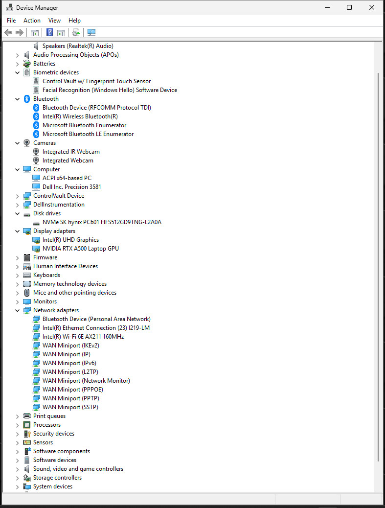 Dell Precision 3581 | CORE i7-13700H @ 2.40GHZ | 512GB SSD | 16GB RAM | W11 Pro