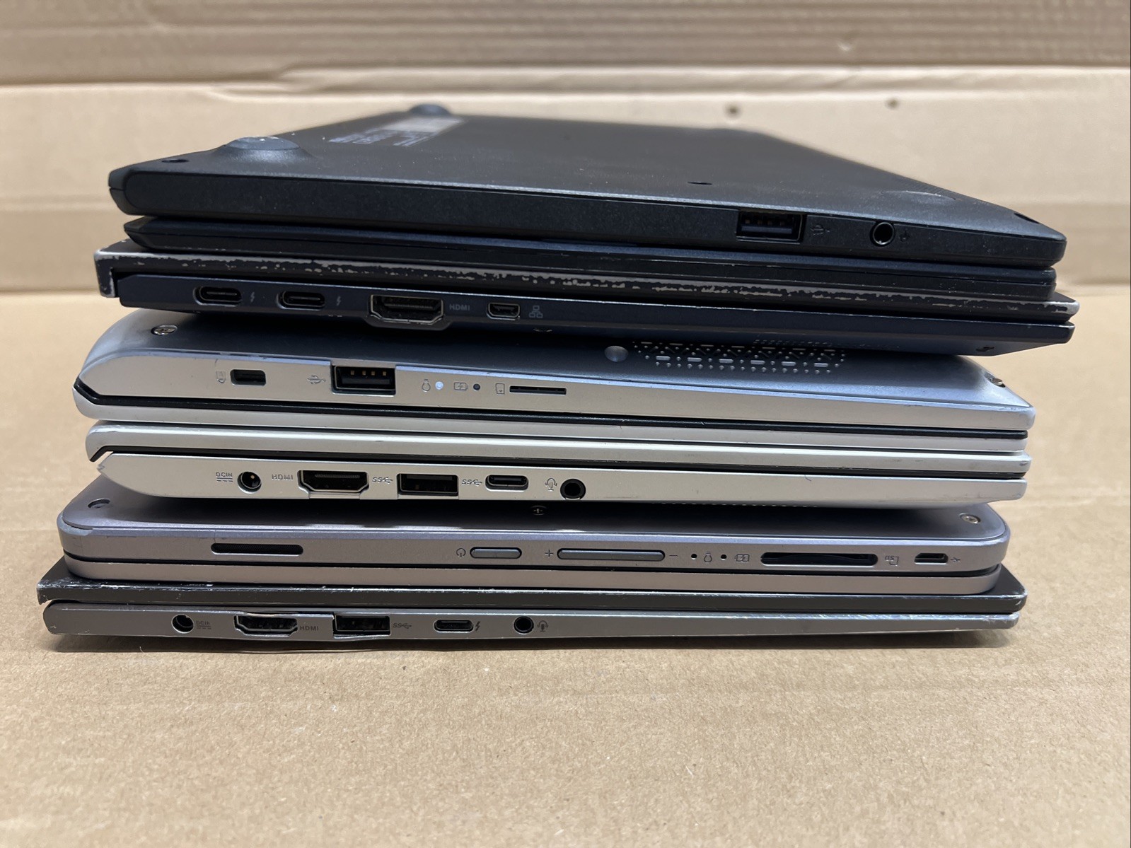 Lot of 6 ASUS VivoBook ExpertBook i5 i3 Celeron Pentium 4-8GB Laptops