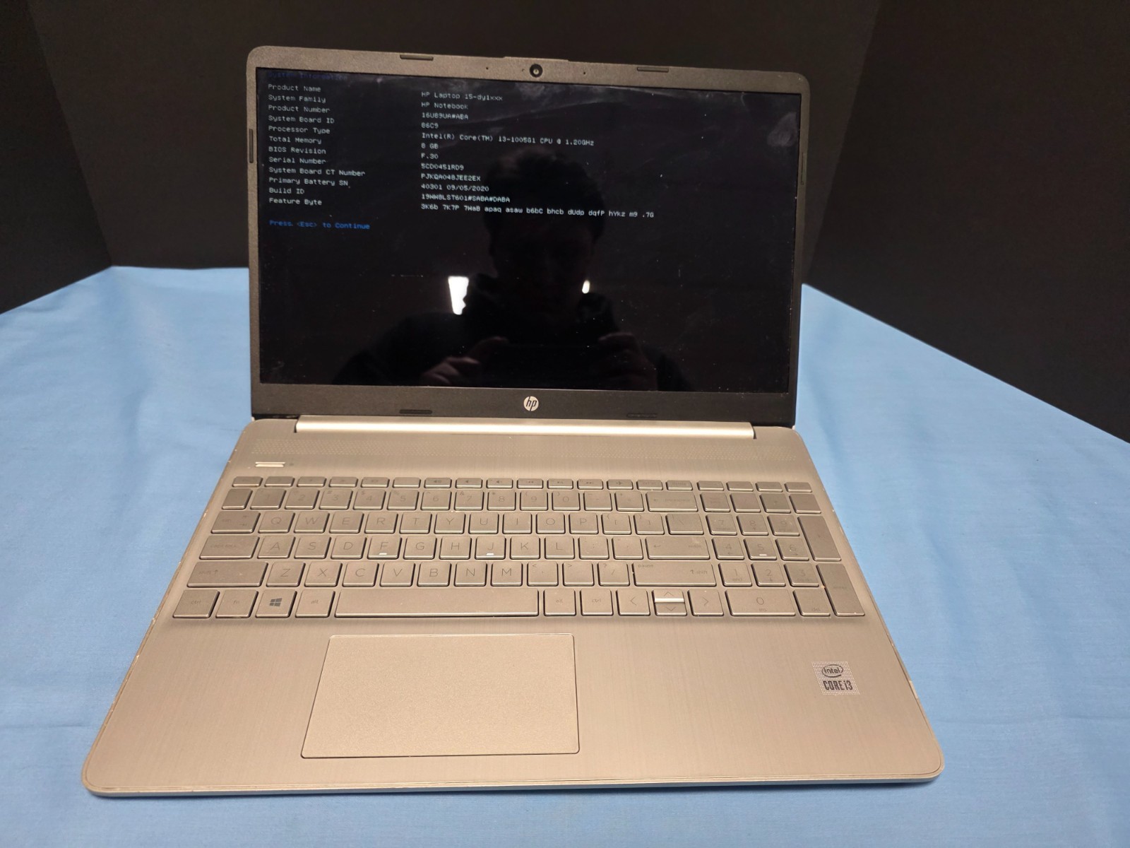 LOT OF 2 – HP LAPTOP 15 DYL1032 i3-1005G1 8GB NO HDD